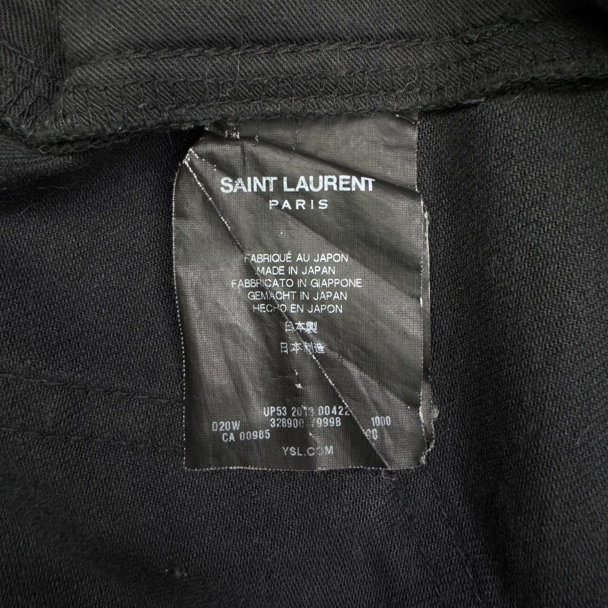 Saint Laurent Paris SAINT LAURENT PARIS FW13 BLACK D01 DENIM Size US 30 / EU 46 - 4 Thumbnail