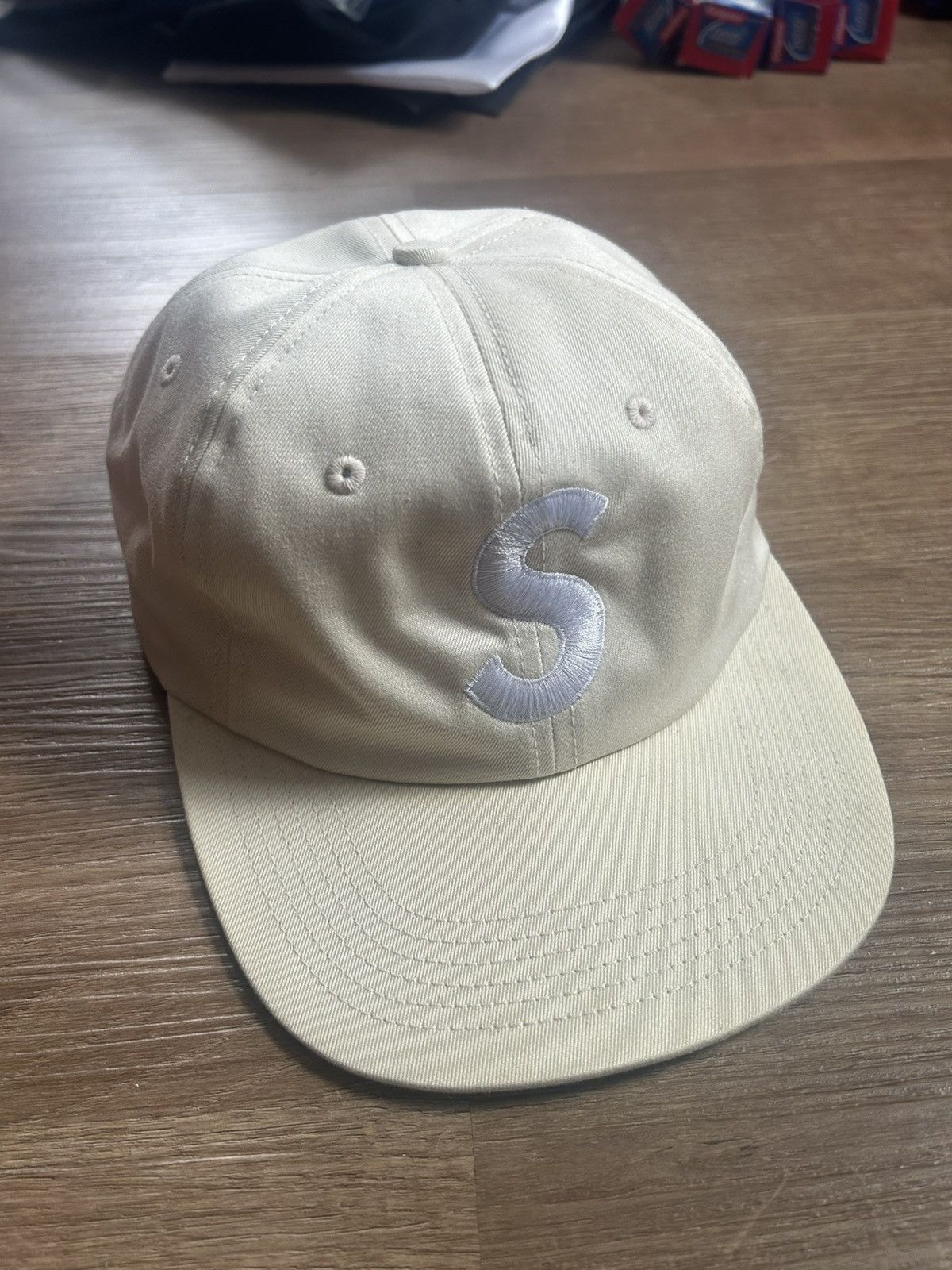 Supreme Supreme S Logo Desert Camo 6 Panel Cap | Grailed