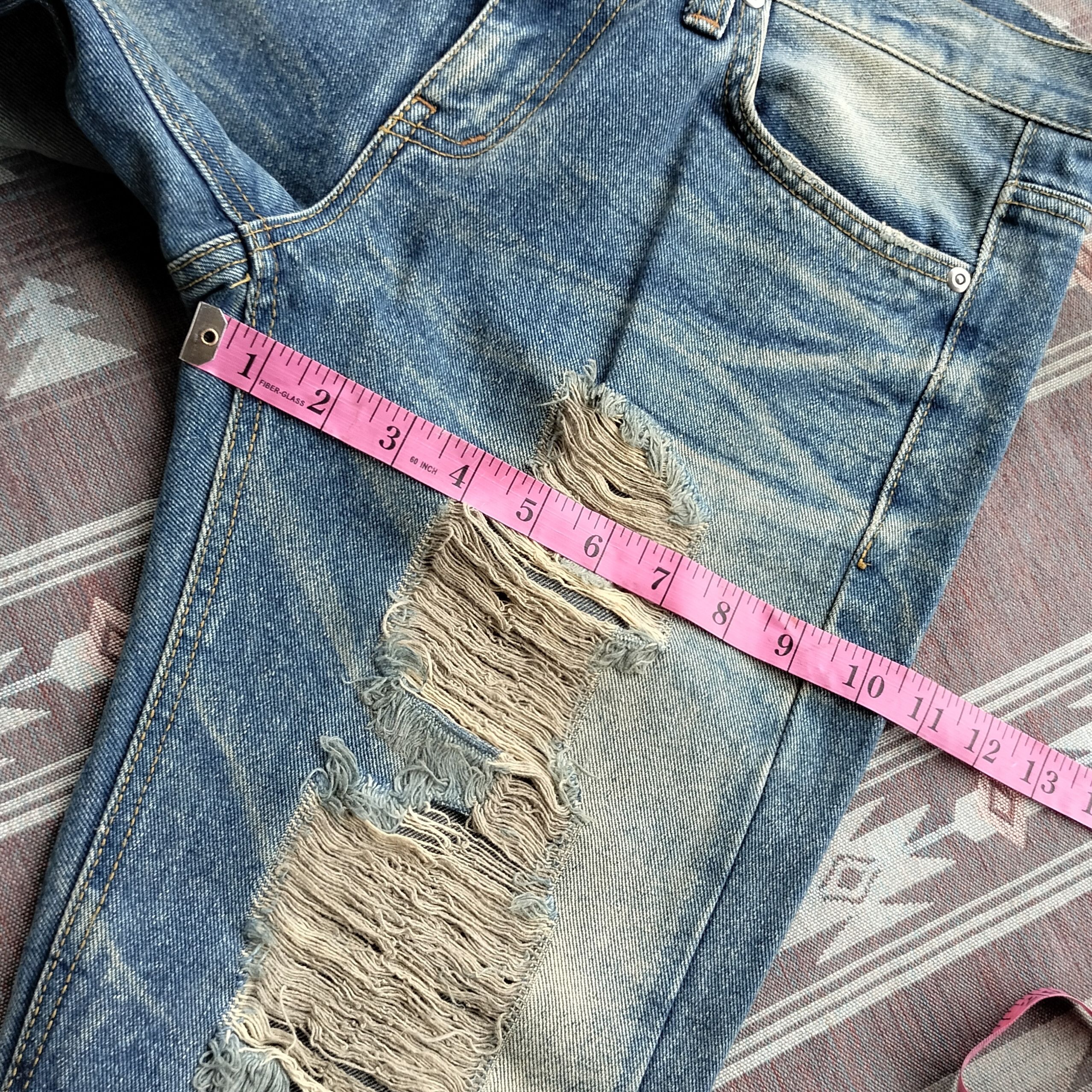 Tornado Mart Example mud wash distressed denim Size US 33 - 10 Thumbnail