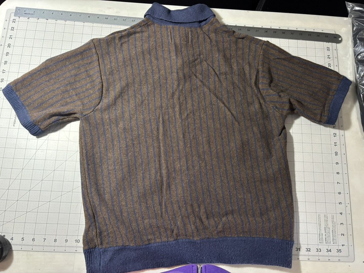 Other Beach Brains striped wool blend polo Size US S / EU 44-46 / 1 - 6 Thumbnail