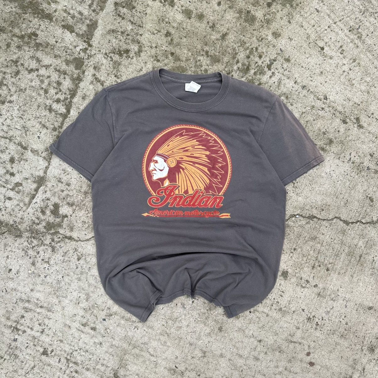Fox Racing Vintage Indian American Motorcycle T-shirts Big Logo Moto Size US M / EU 48-50 / 2 - 1 Thumbnail