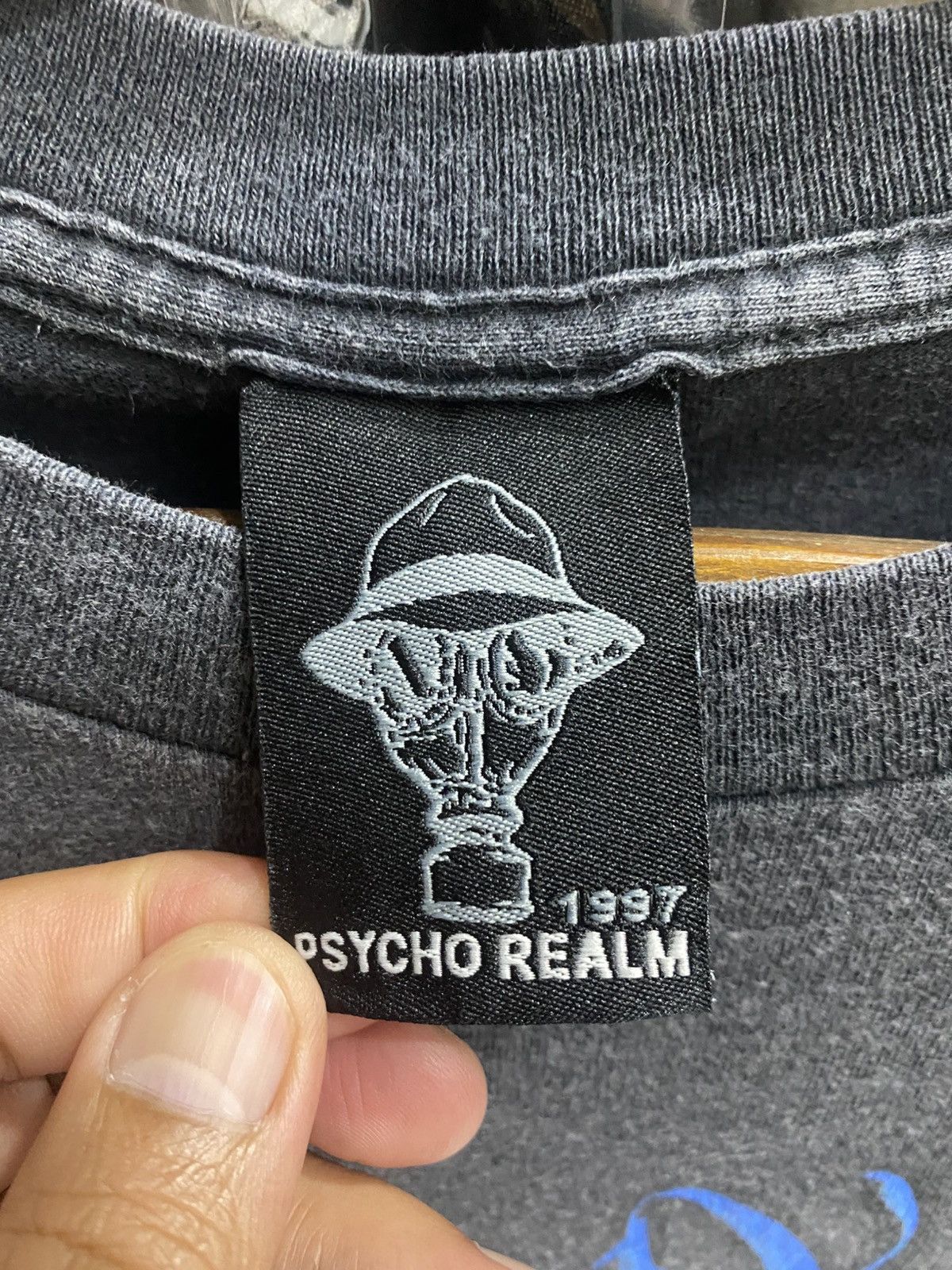 Rap Tees VINTAGE PSYCHO REALM TSHIRT Size US L / EU 52-54 / 3 - 11 Thumbnail
