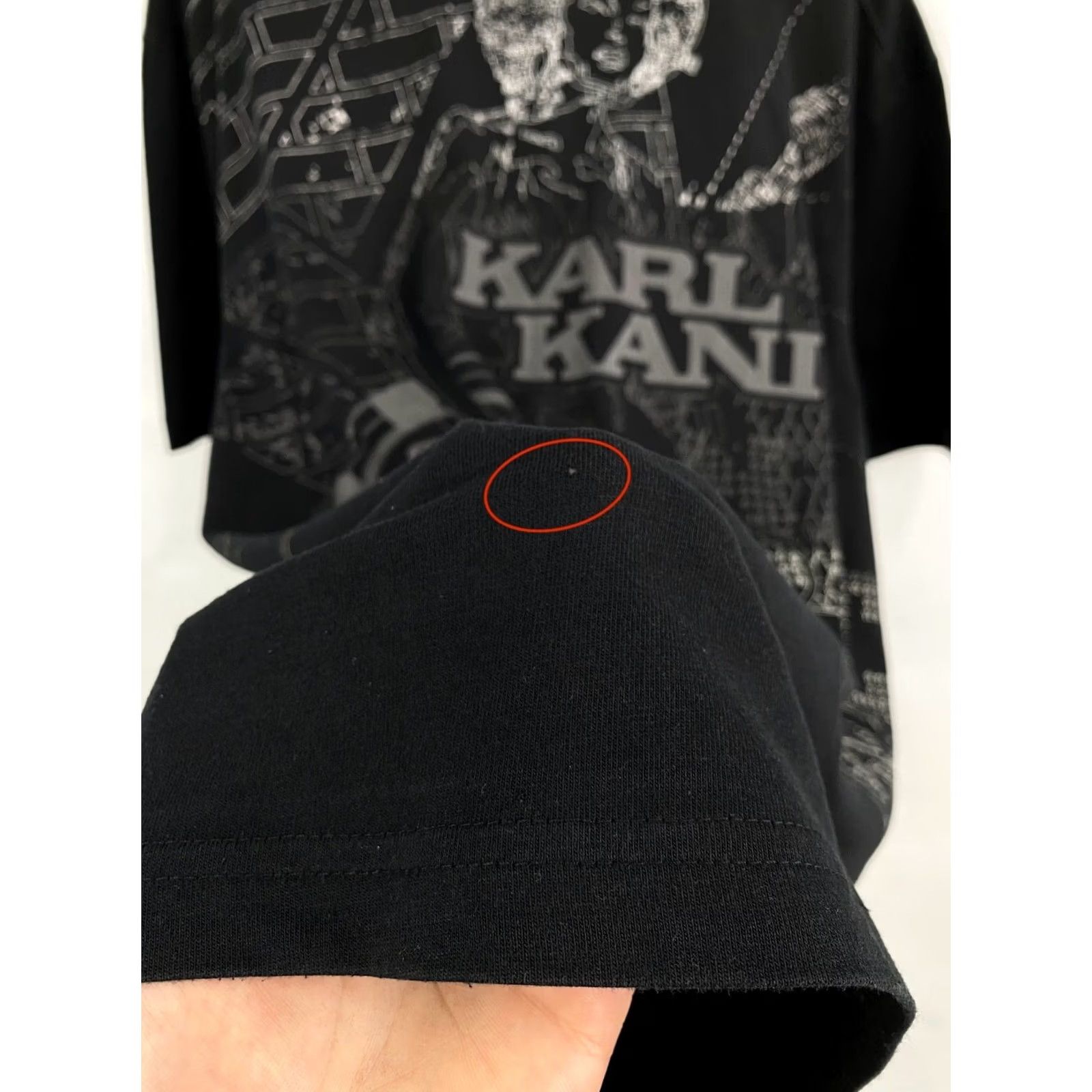 Karl Kani VINTAGE Karl Kani Rap Big Logo T-Shirt L Black 90s Logo Mens Size US L / EU 52-54 / 3 - 8 Thumbnail