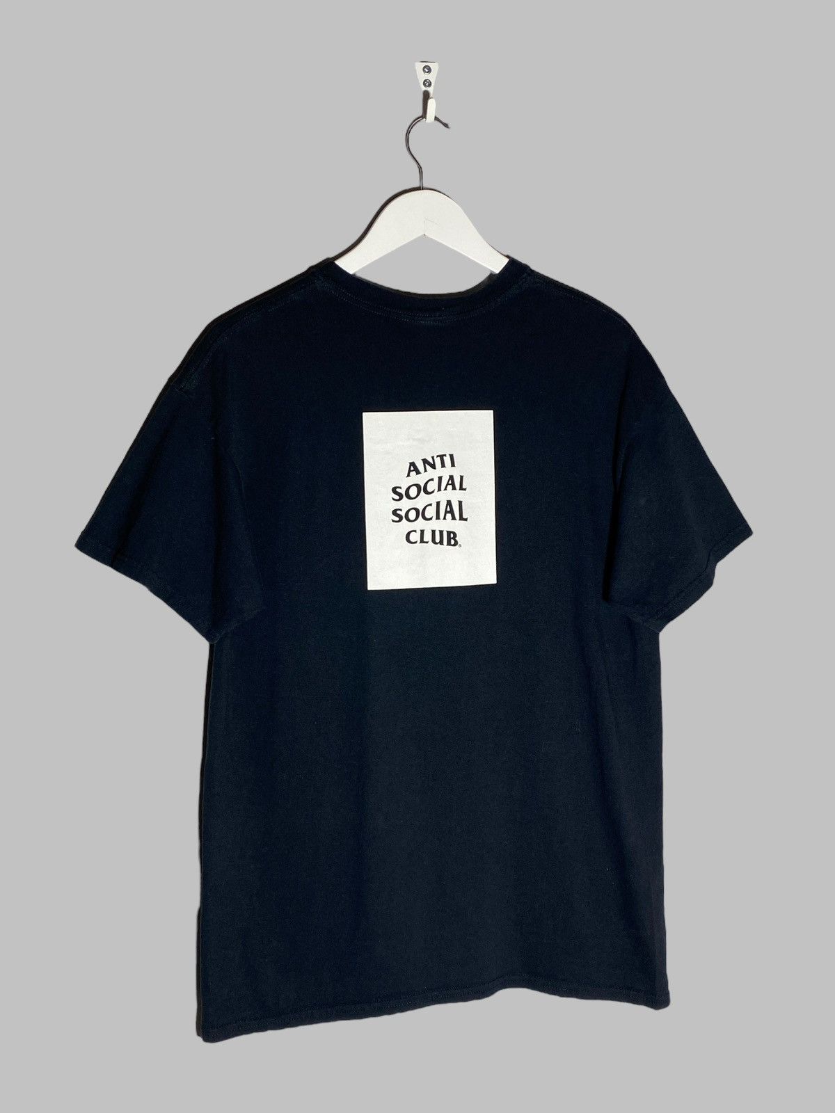 Anti Social Social Club 🔥 ASSC LAST TIME TEE Y2K STREETWEAR SADBOY VIBES Size US L / EU 52-54 / 3 - 2 Thumbnail