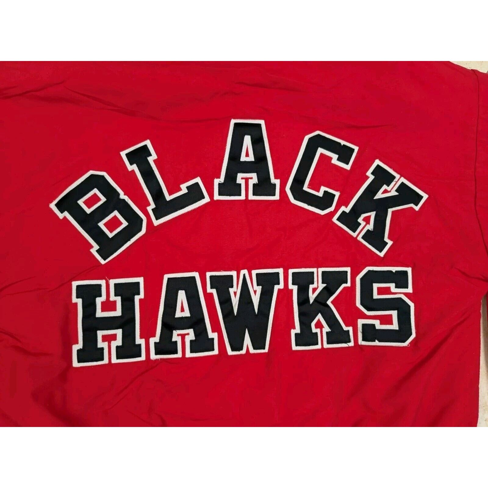 Chalk Line Vtg 1980s Blackhawks Chalk Line Spellout Jacket NHL Hockey Size US L / EU 52-54 / 3 - 15 Thumbnail