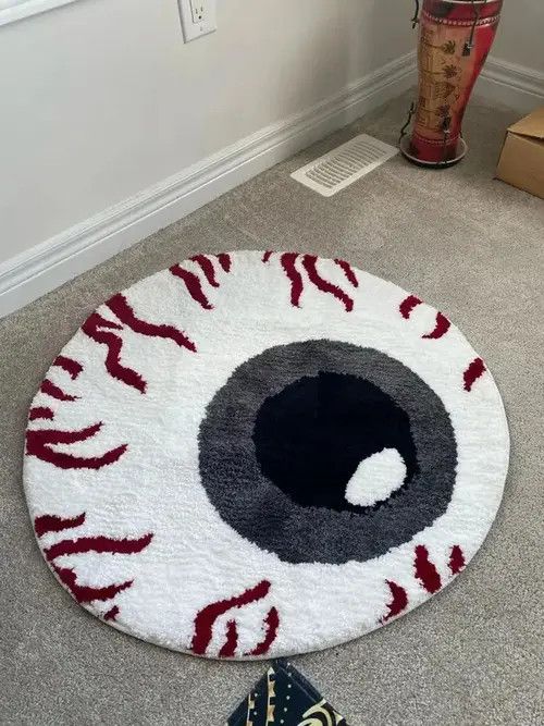Other Handmd Silk Eyeball Soft Rug Size ONE SIZE - 3 Thumbnail