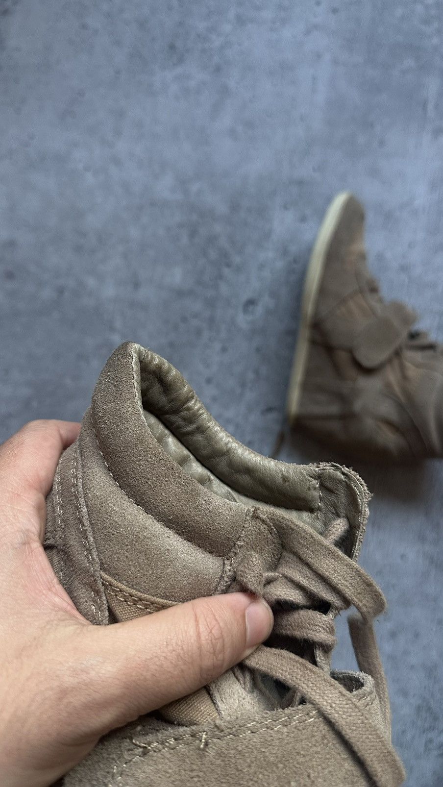 ASH Women's ASH Isabel Marant Style Vintage Suede Sneakers Size US 8 / IT 38 - 21 Thumbnail