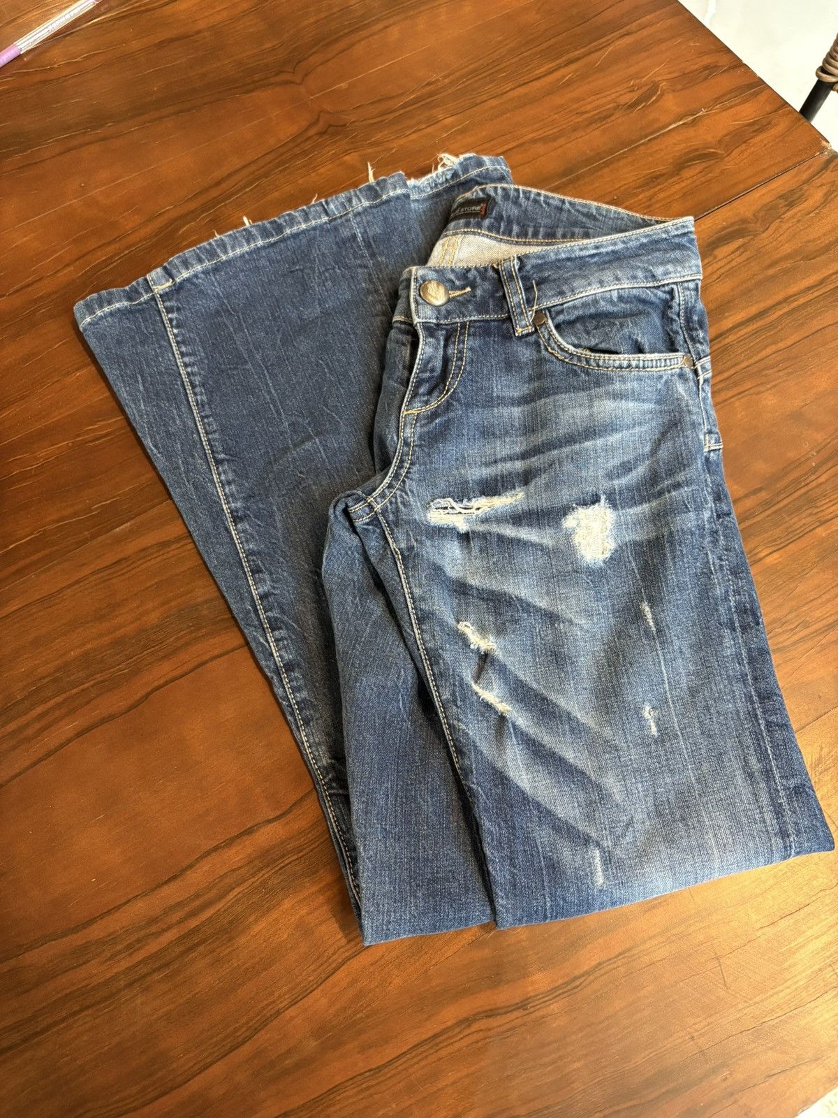 Vintage Home Store jean Size 24" / US 00 / IT 34 - 4 Thumbnail