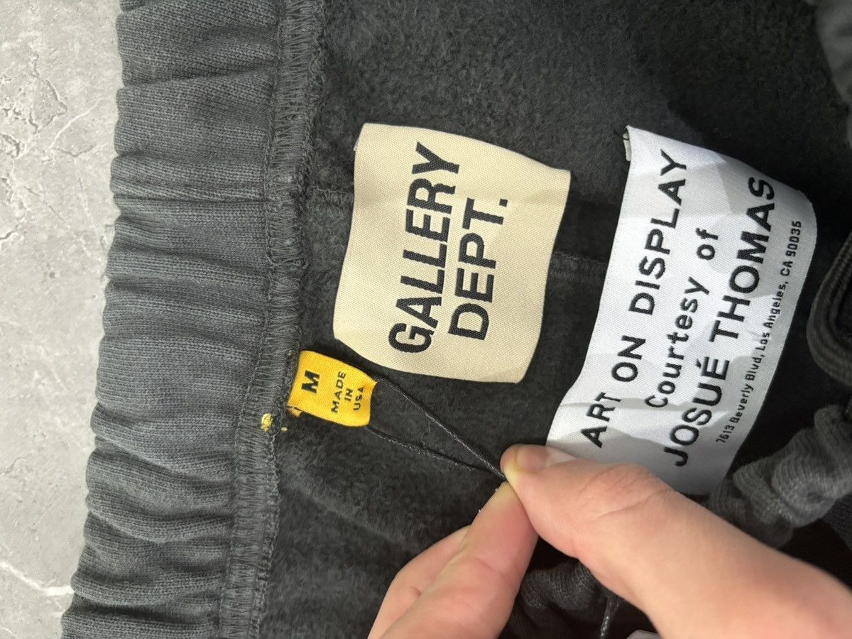 Gallery Dept. Gallery Dept. French Logo Flare Sweatpants Black Size US 30 / EU 46 - 4 Thumbnail