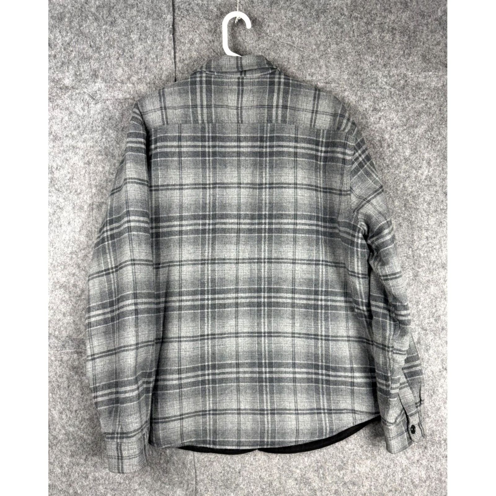 Rails Rails Jacket Shacket Men XL Plaid Flannel Button Lined Worthing Shadow Size US XL / EU 56 / 4 - 6 Thumbnail