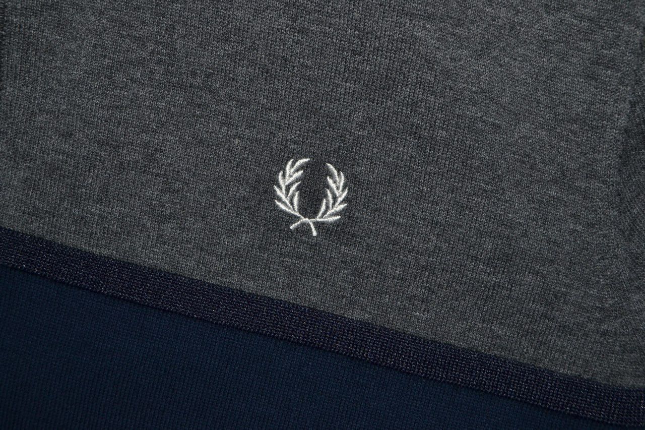 Fred Perry Fred Perry T-shirt Polo 1/4 Zip Gray Size L Size US L / EU 52-54 / 3 - 4 Thumbnail