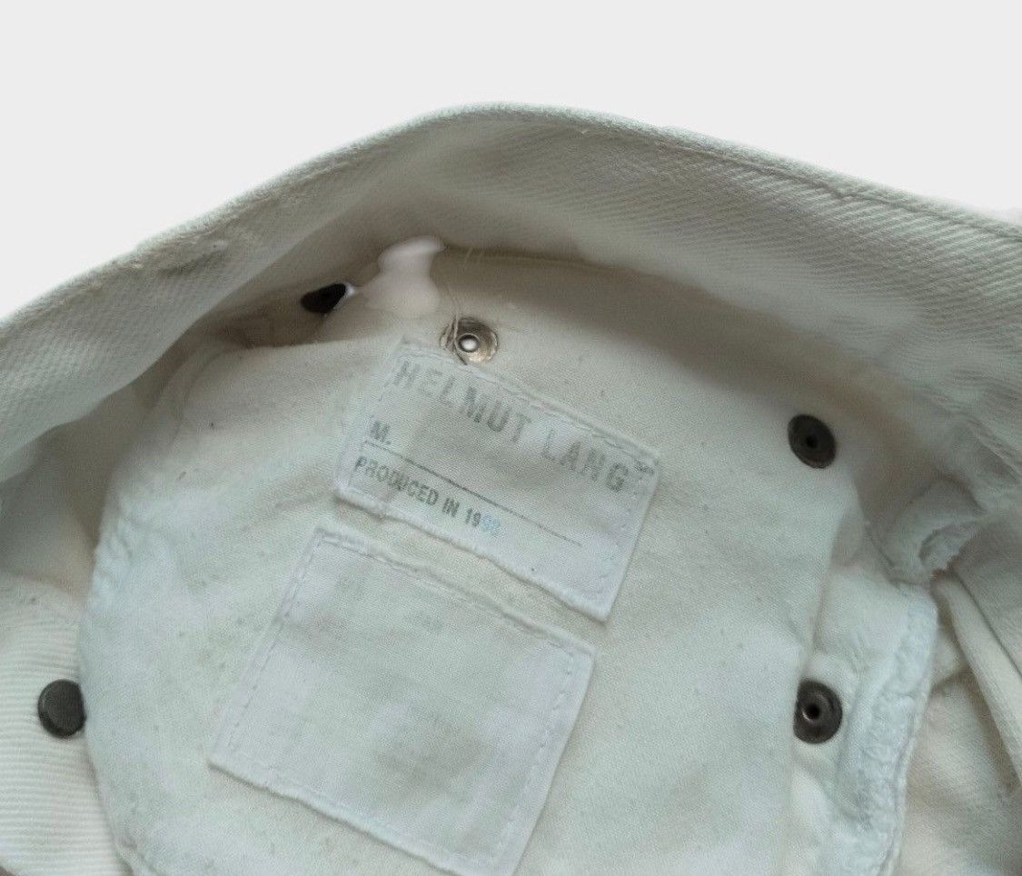 Helmut Lang Vtg Helmut lang splatter raw cut fabrics denim Size US 30 / EU 46 - 4 Thumbnail
