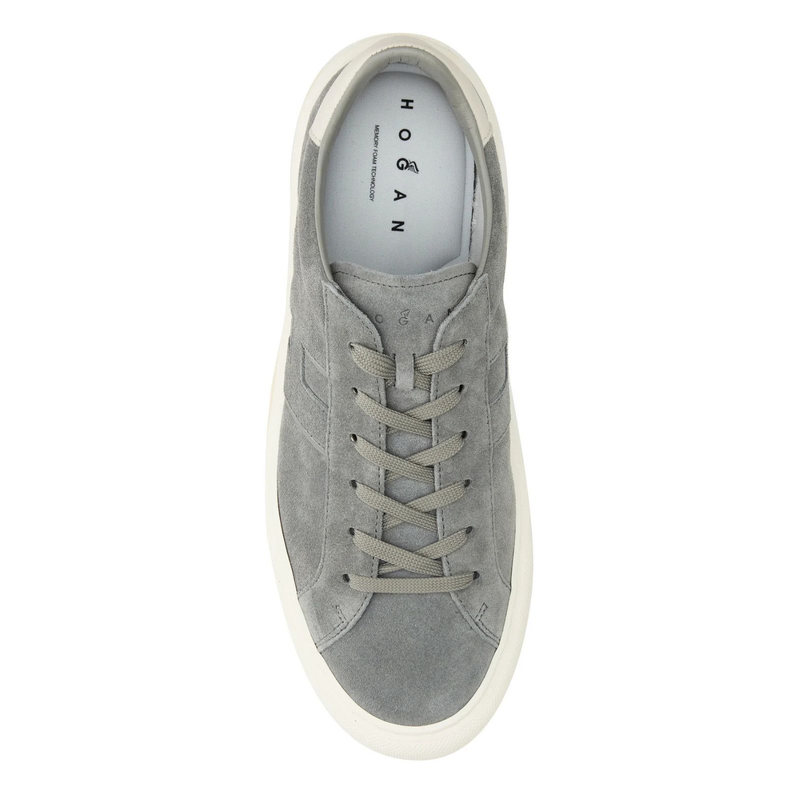 Hogan HOGAN Gray Suede Sneakers New & Authentic (Men's size:9;) Size US 9 / EU 42 - 2 Thumbnail