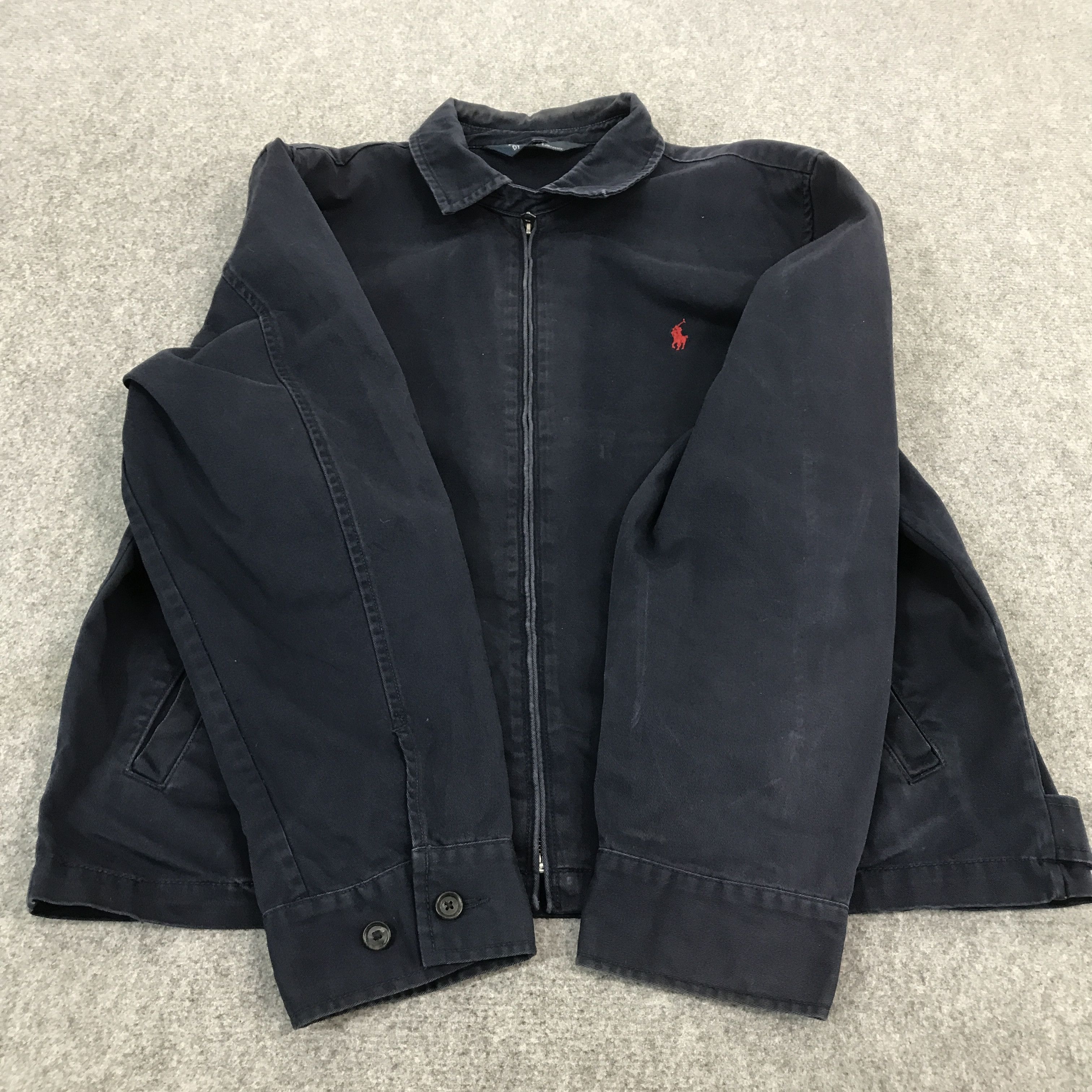 Polo Ralph Lauren × RRL Ralph Lauren POLO RALPH LAUREN NVAY FADED ZIPPER JACKET Size US XL / EU 56 / 4 - 8 Thumbnail