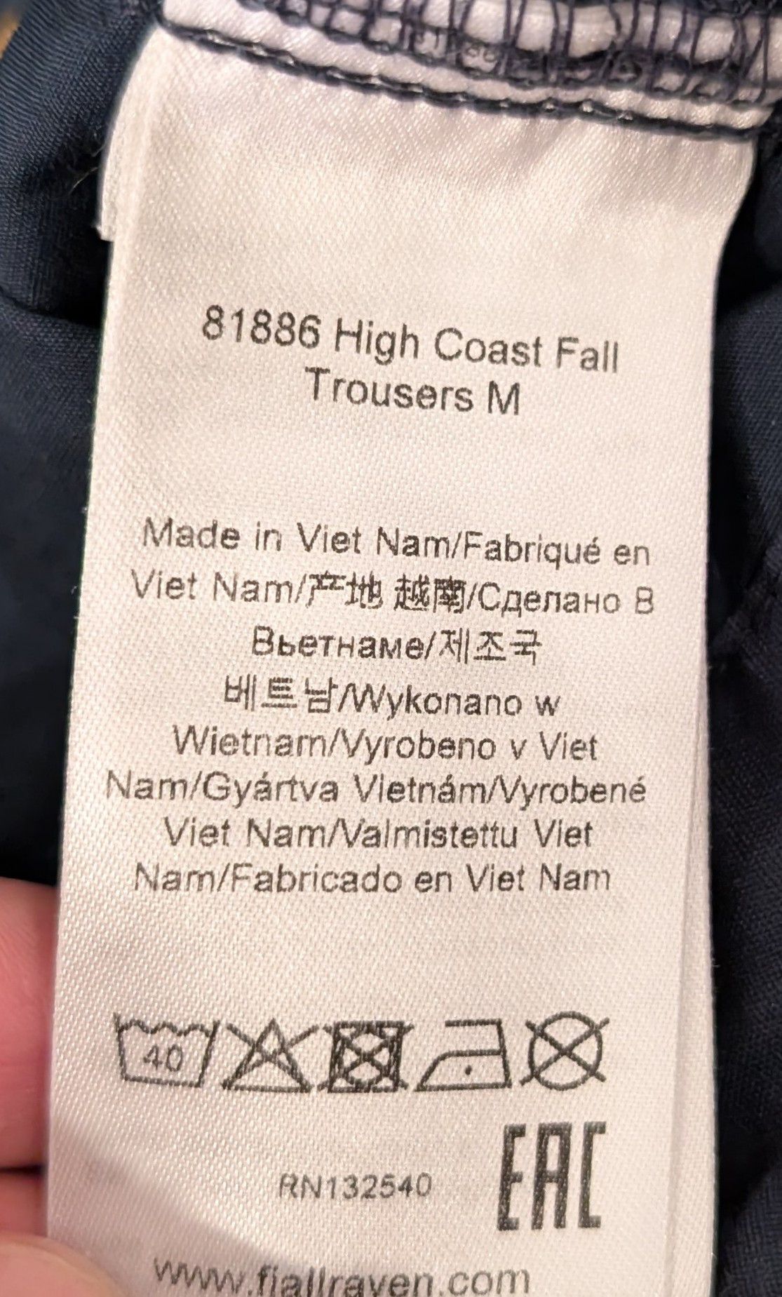 Fjallraven Fjallraven High Coast Fall Trousers G-1000 Long Size US 32 / EU 48 - 4 Thumbnail