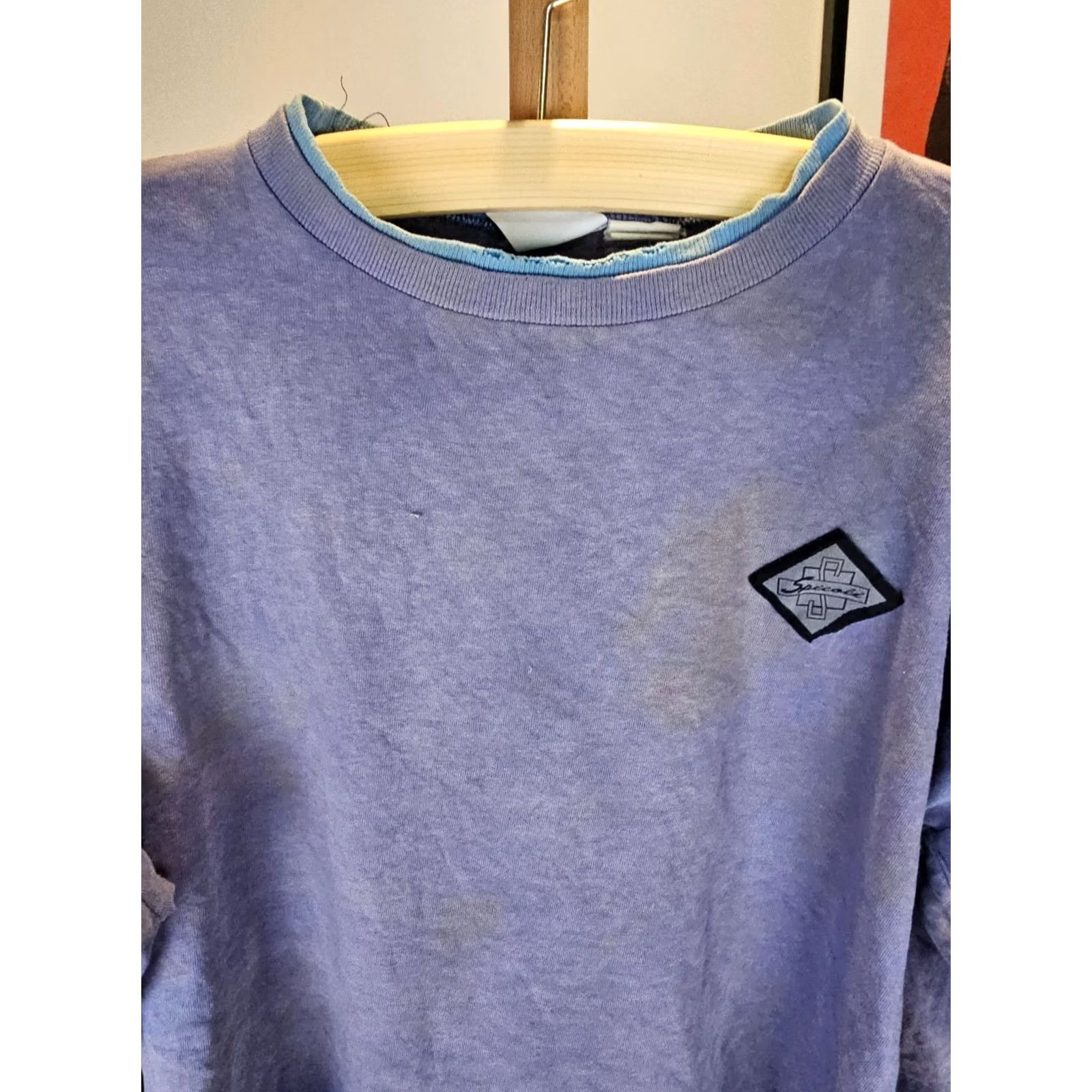 Vintage VINTAGE T-SHIRT Men 2XL BLUE SURF SURFING 90's GRADIENT SUN FADED DISTRASSED TRASHED ROUND NECK SHORT SLEEVE Cotton All Seasons Classic USA Size US XXL / EU 58 / 5 - 3 Thumbnail