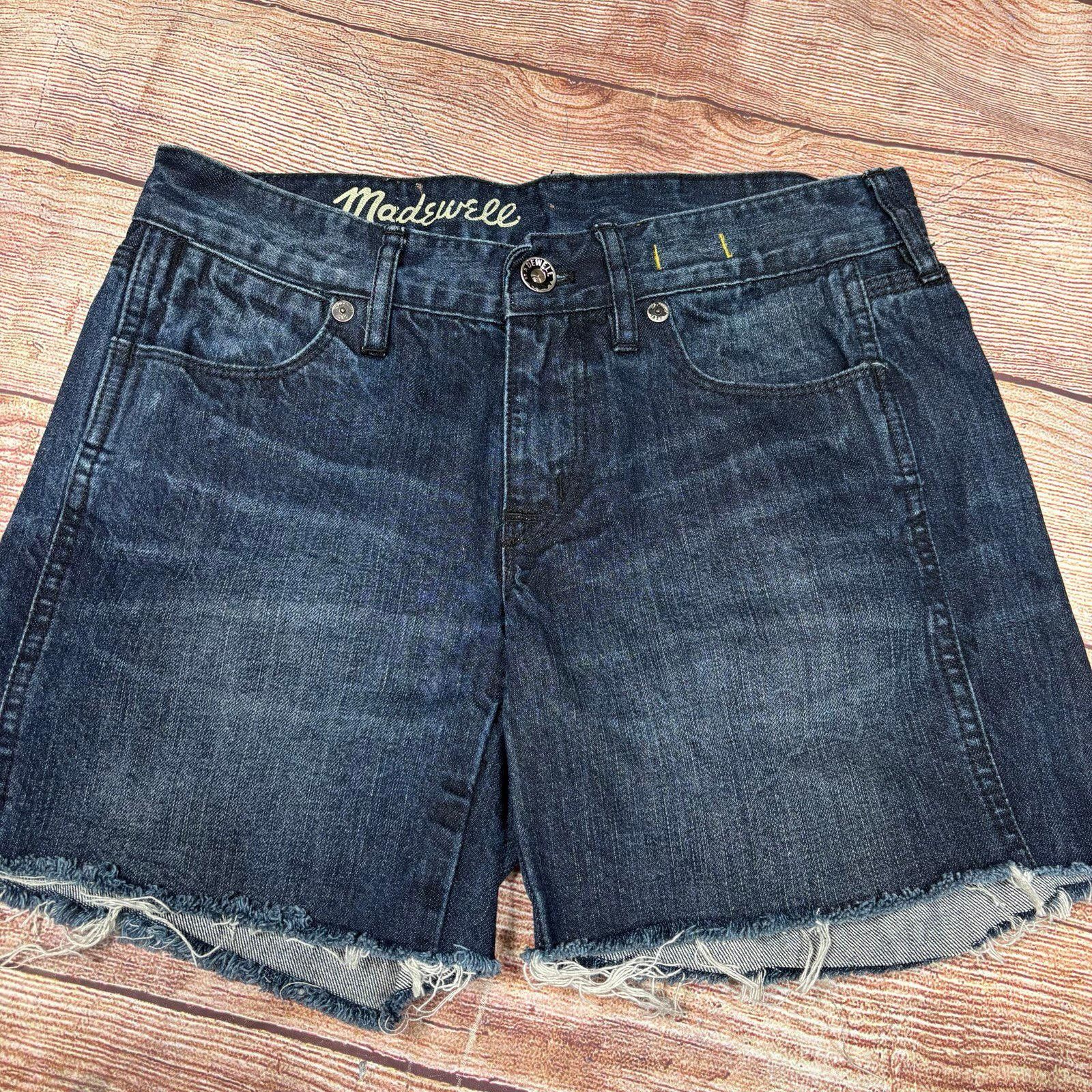 Madewell Madewell Women's Denim Cutoff Shorts Size 24 Size 24" / US 00 / IT 34 - 1 Thumbnail