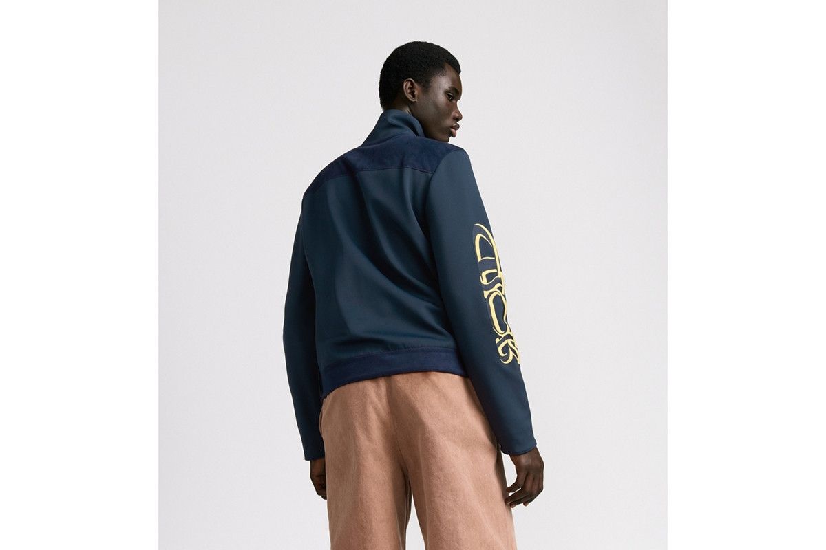 Dior o1bcso1str0326 Lewis Hamilton Track Jacket in Navy Blue Size US L / EU 52-54 / 3 - 5 Thumbnail