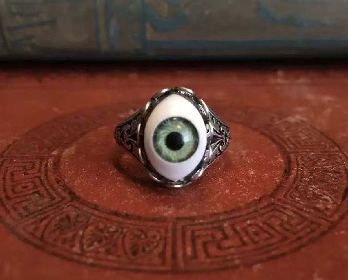 Japanese Brand Eye Ring Size 6-13 Size ONE SIZE - 5 Thumbnail
