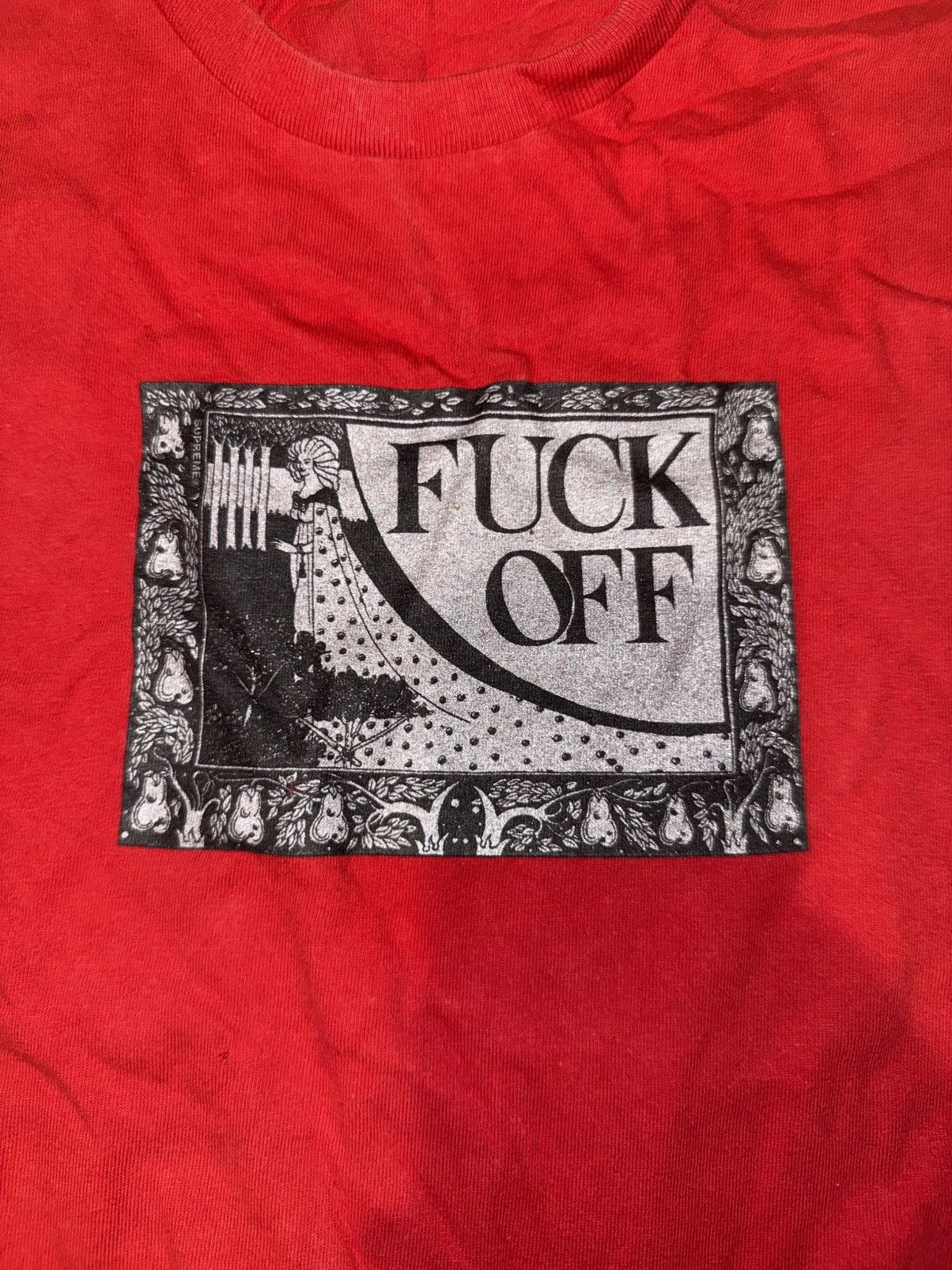 Supreme Supreme "Fuck Off" T Size US L / EU 52-54 / 3 - 3 Thumbnail