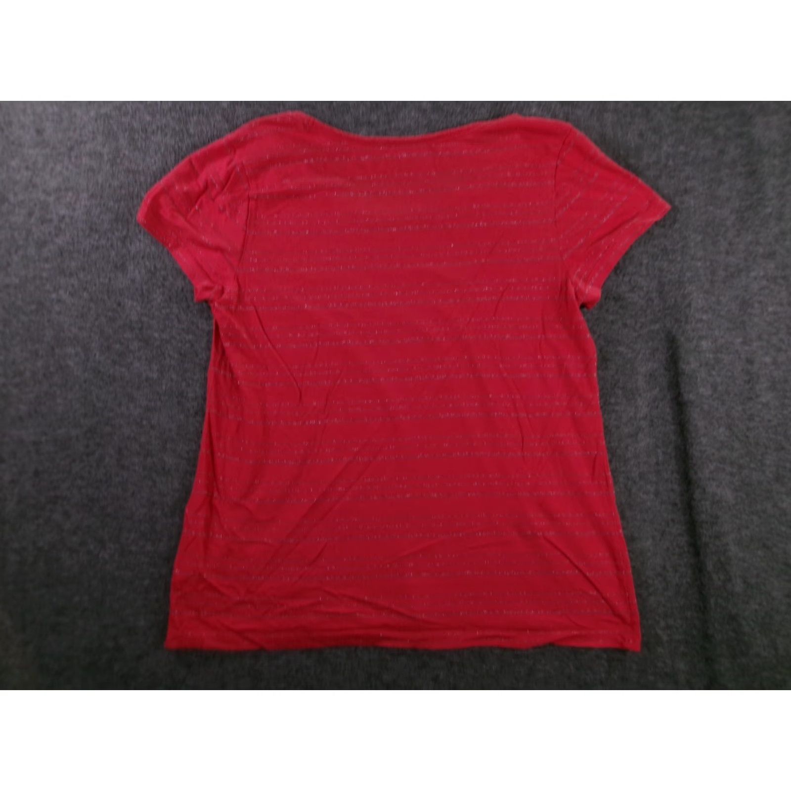 Vintage Sonoma Pink Striped T-Shirt Women Large Cap Sleeve Casual Classic Preppy Size L / US 10 / IT 46 - 7 Thumbnail
