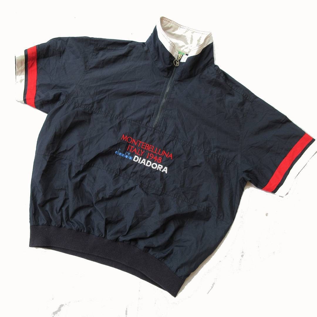 Diadora Vintage diadora Classic Cycling Shirt Size M Made in.italy Size US M / EU 48-50 / 2 - 1 Preview