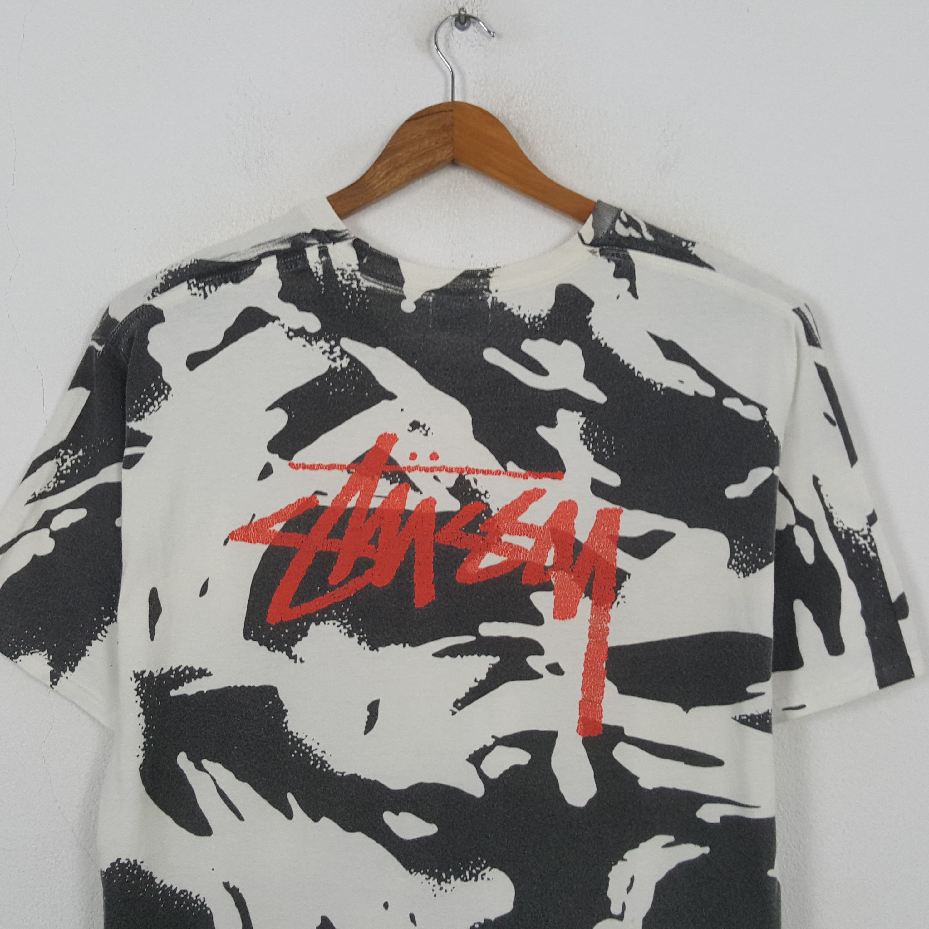 Stussy Vintage Stussy American Streetwear Skateboard T-shirt RR8 Size US XXL / EU 58 / 5 - 2 Thumbnail