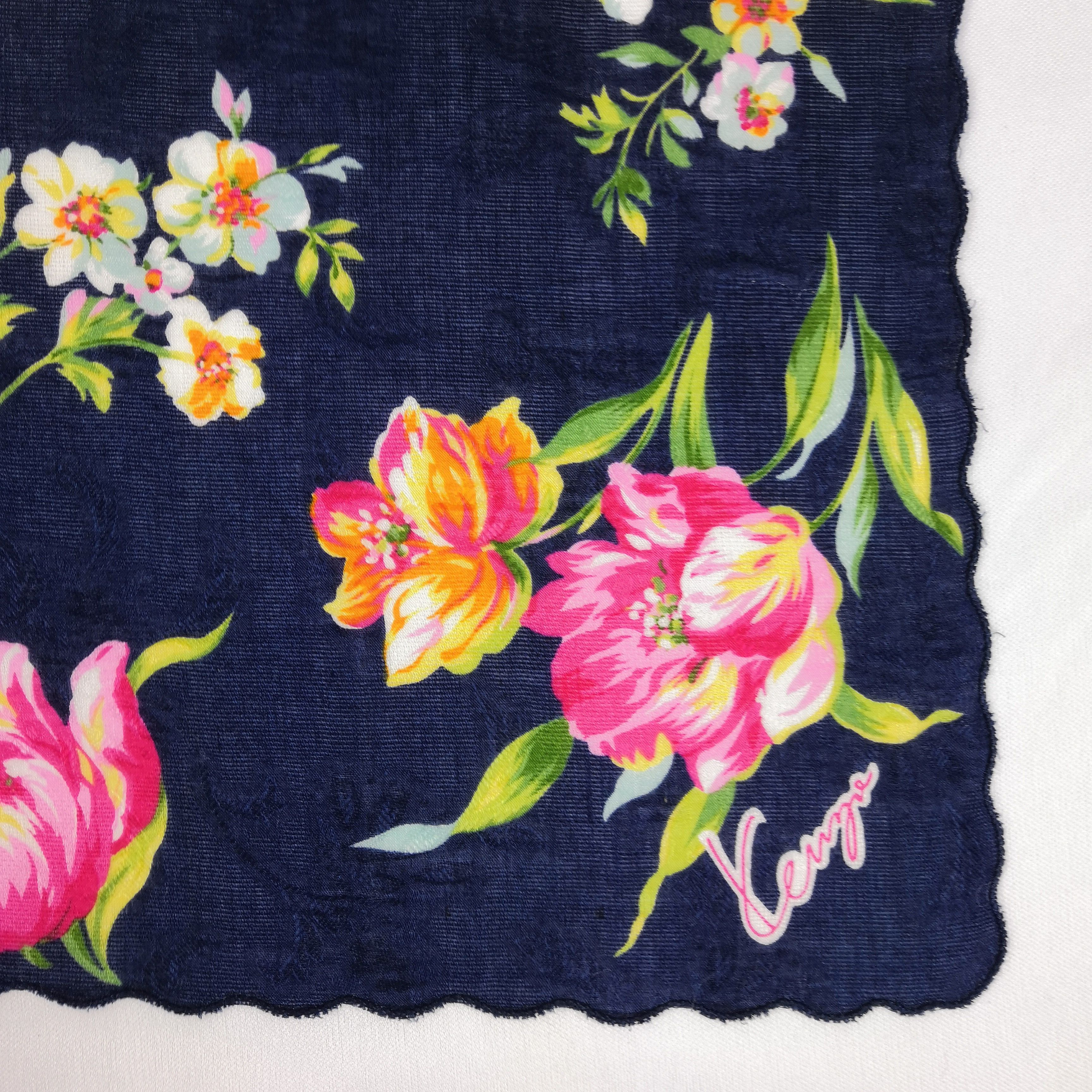 Kenzo Vintage Kenzo Bandana Handkerchief Neckerchief Size ONE SIZE - 3 Thumbnail