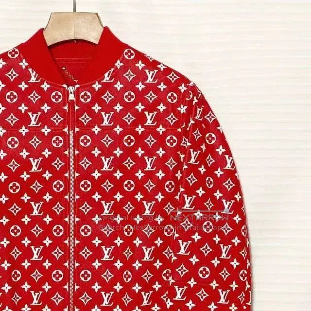 Louis Vuitton Louis Vuitton FW21 Monogram Leather Jacket. Size US S / EU 44-46 / 1 - 3 Thumbnail