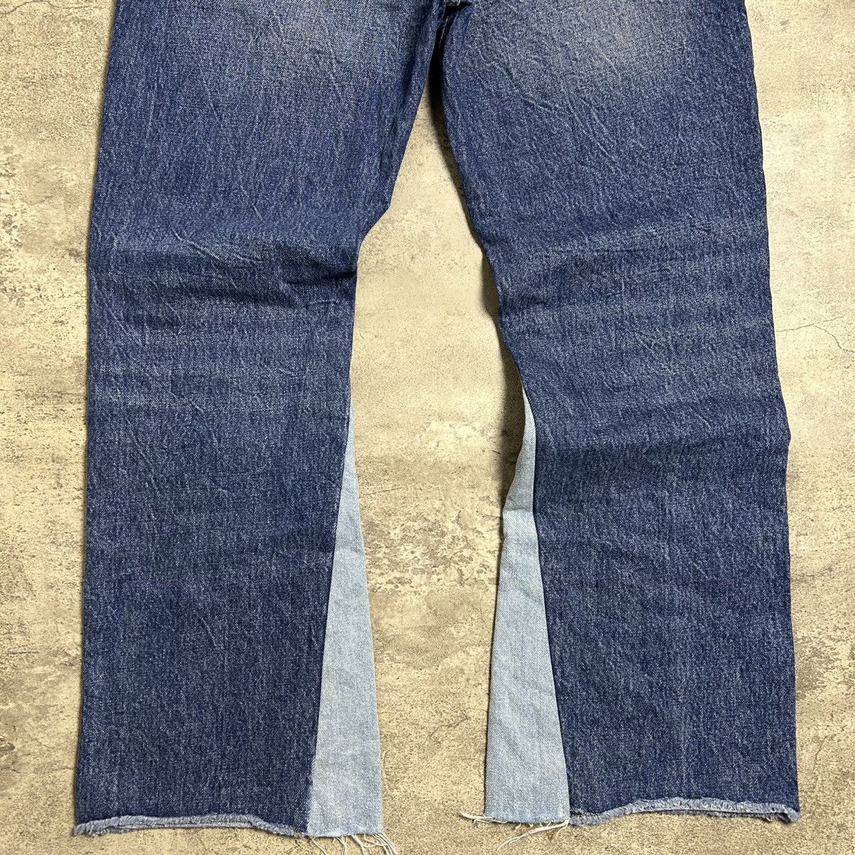 Sandro Sandro Paris Distressed Flared Denim Pants Size US 29 - 12 Thumbnail
