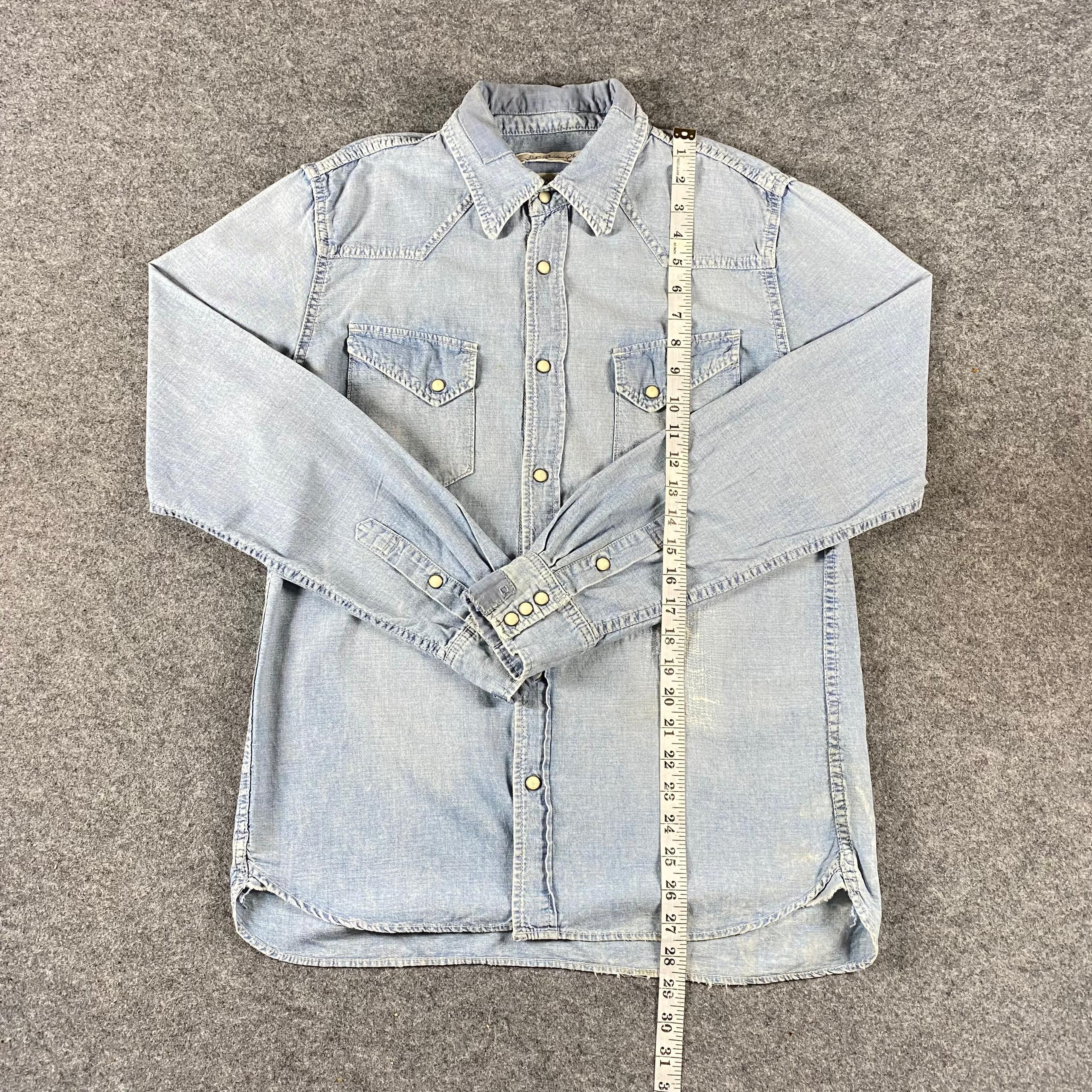 Japanese Brand Vintage The Golden State Denim Jacket Size US L / EU 52-54 / 3 - 5 Thumbnail