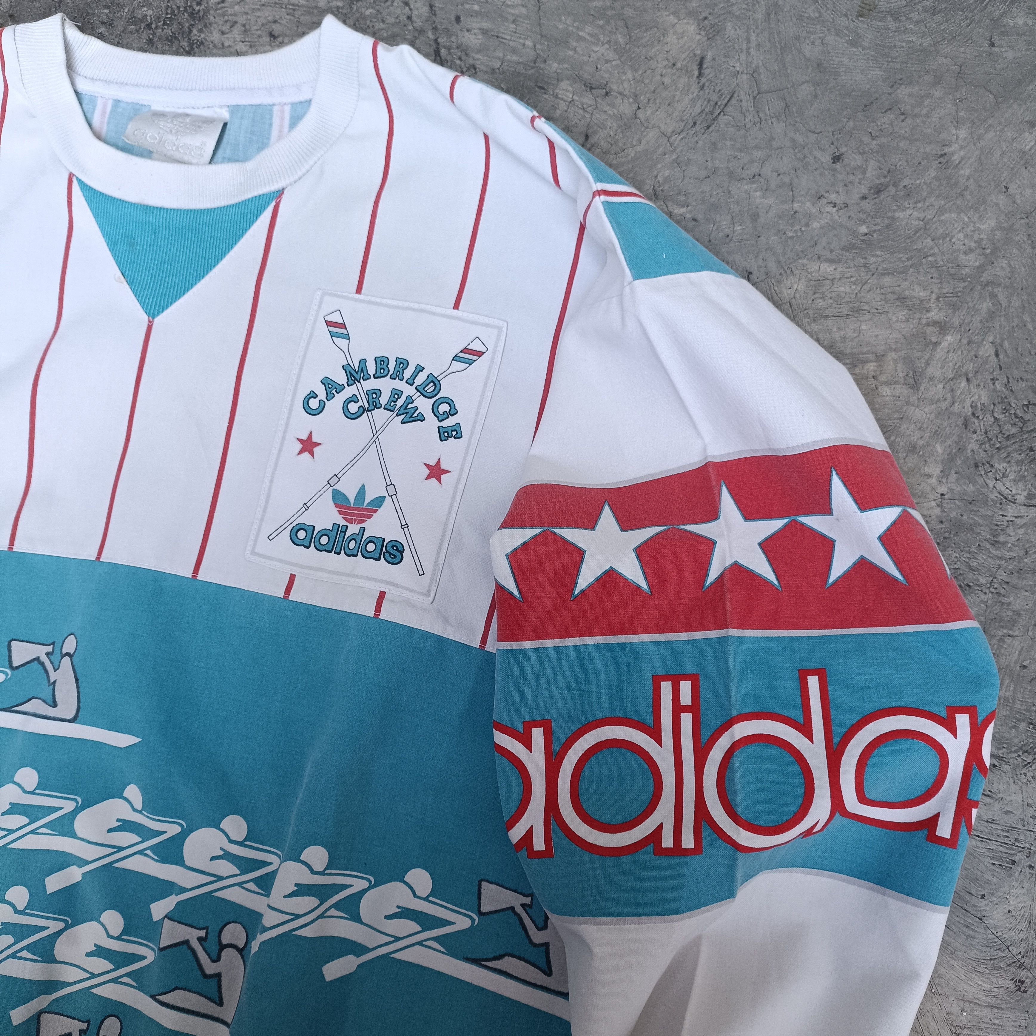 Adidas 80s Adidas Cambridge Sailing Crew Sweatshirt Size US M / EU 48-50 / 2 - 4 Thumbnail
