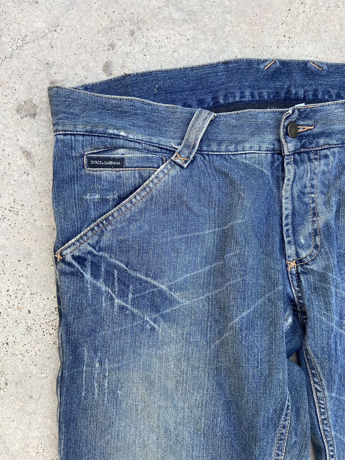 Dolce & Gabbana D&G jeans distressed Dolce Gabbana Size US 38 / EU 54 - 3 Thumbnail