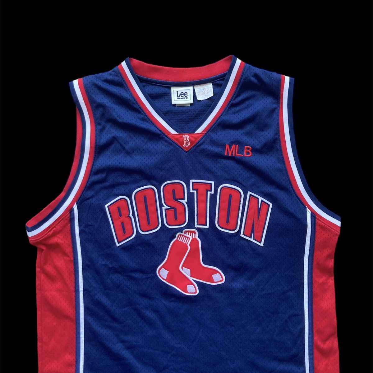 Other Vintage 90s Boston Red Sox Jersey Lee Sport MLB Genuine Size US XXL / EU 58 / 5 - 3 Thumbnail