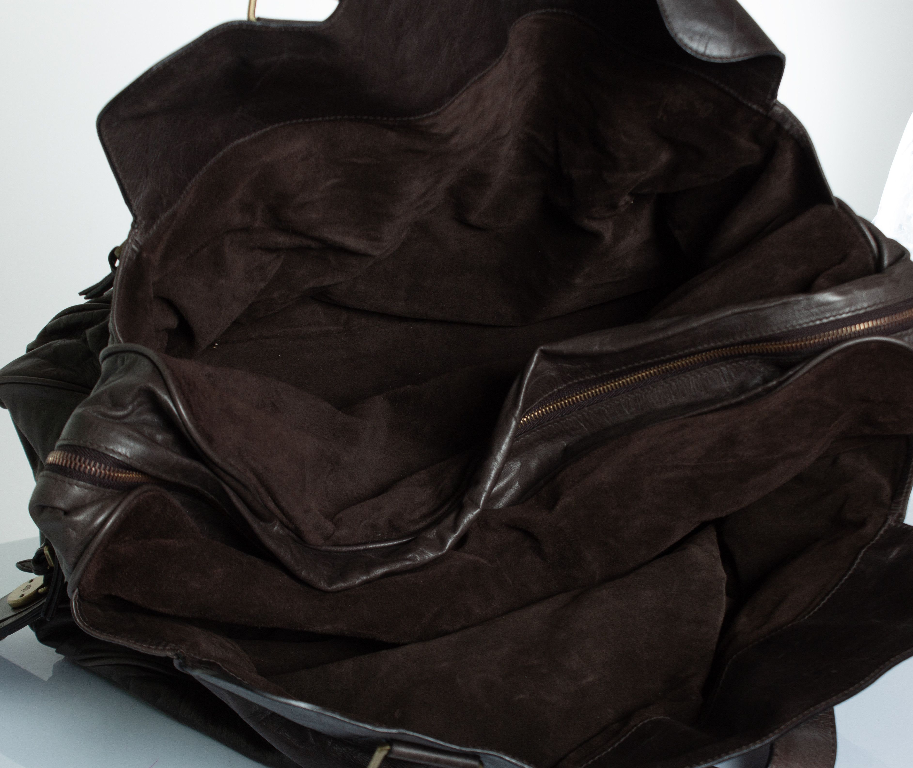 Mulberry Mulberry, Maxi Mabel reistas in bruin Size ONE SIZE - 9 Thumbnail