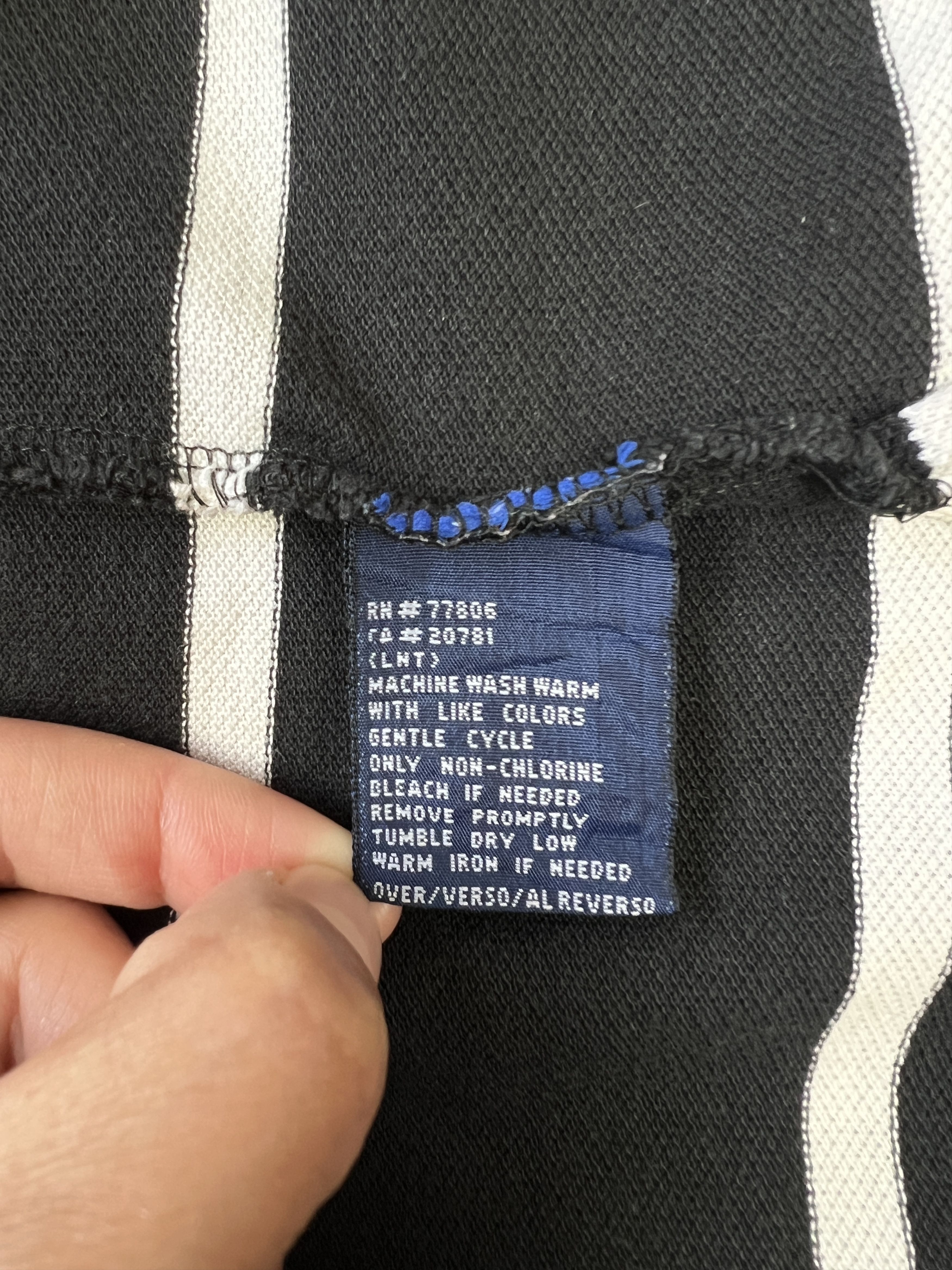 Tommy Hilfiger Tommy Hilfiger Vintage Saipan Rugby Long Sleeve Polo Shirt M Size US M / EU 48-50 / 2 - 20 Thumbnail
