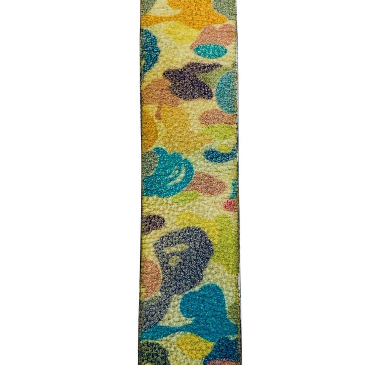 Bape Vintage BAPE Cotton Candy Genuine Leather Belt - NIGO Era Size 36 - 2 Thumbnail