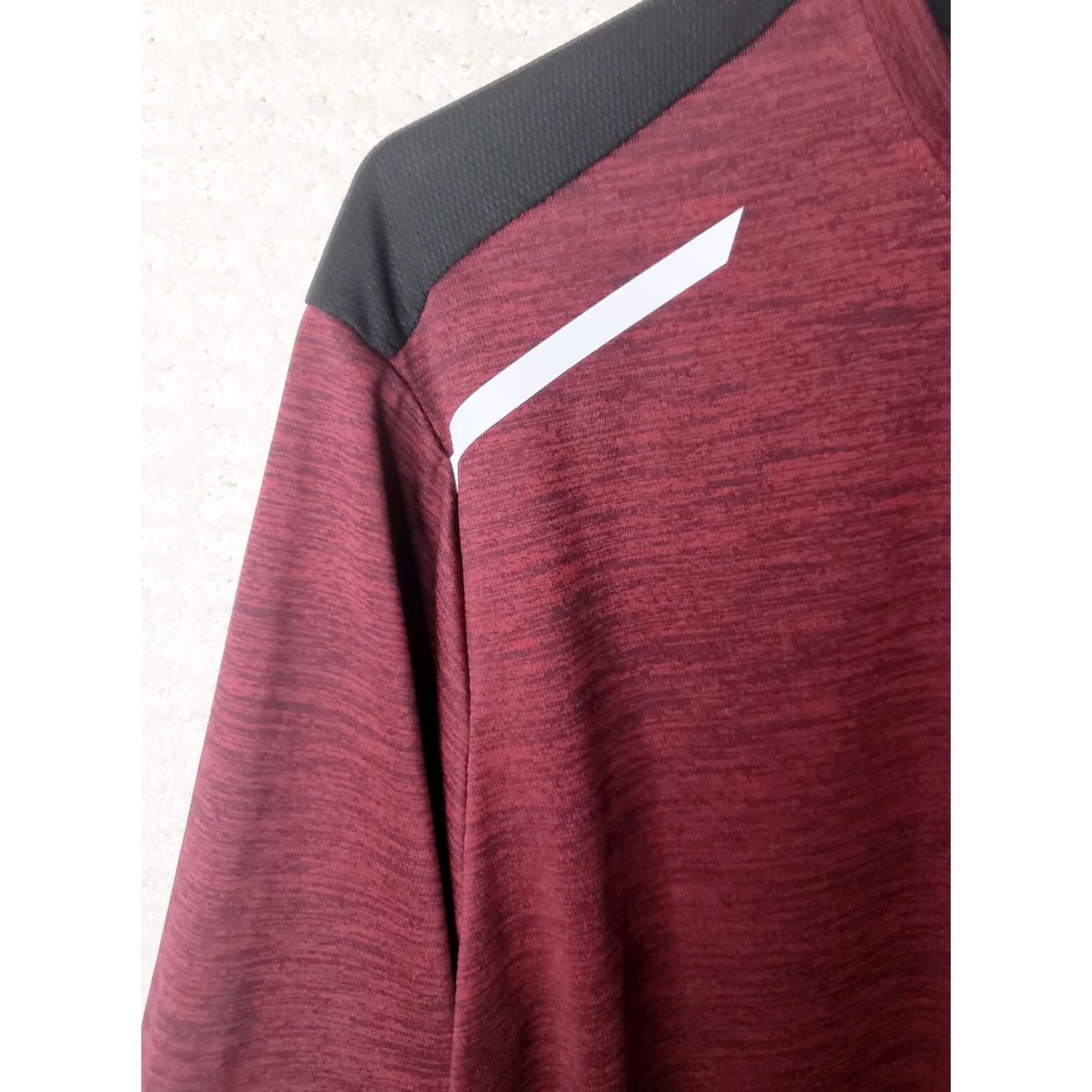 Vintage Liberty Pro Mens XL Short Sleeve Signature Athletic Tee Burgundy Black Polyester Tee Size US 36 / EU 52 - 4 Thumbnail