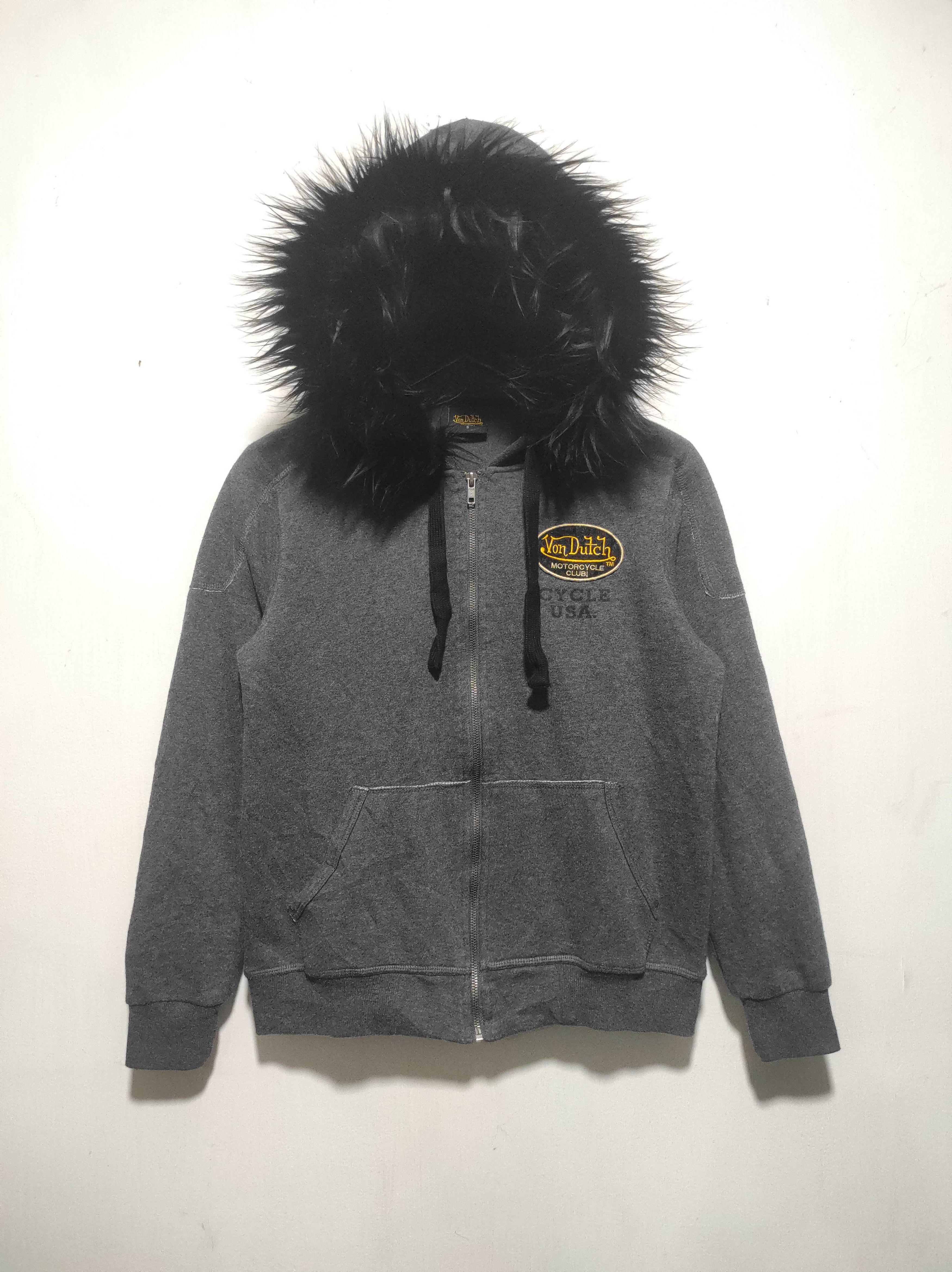 If Six Was Nine Von Dutch Fur Zipper Hoodie Size US S / EU 44-46 / 1 - 3 Thumbnail