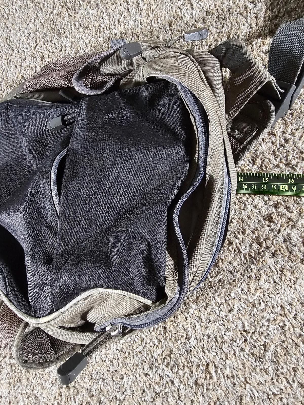 Osprey Osprey Backwoods Veer Sling Crossbody Travel Hiking Bag Gray Size ONE SIZE - 7 Thumbnail