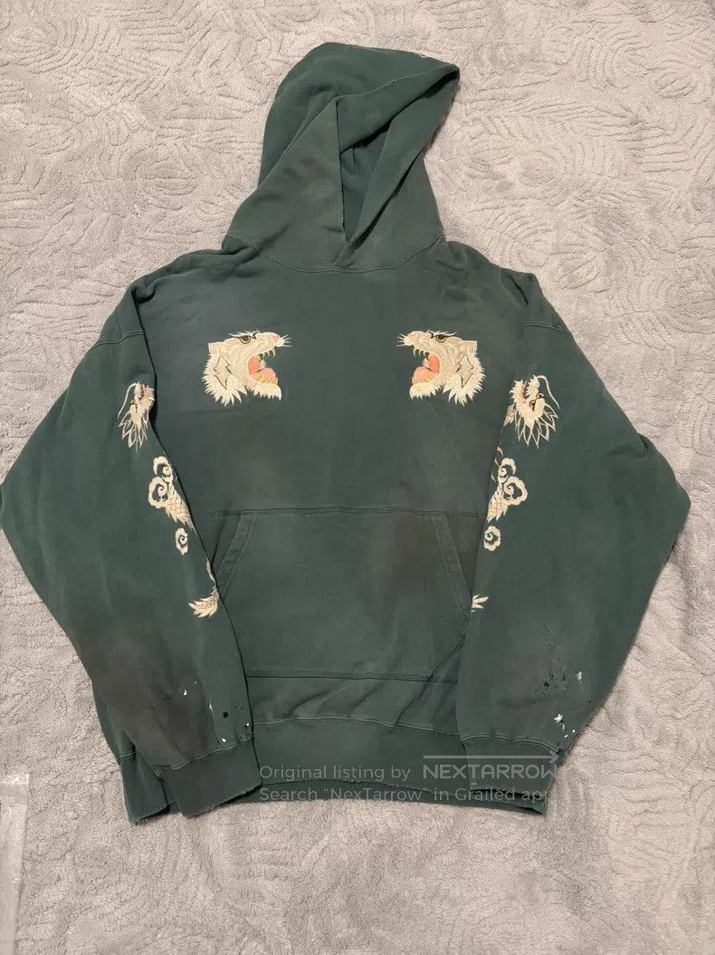 Neighborhood Neighborhood Green hooded sweatshirt Size US XL / EU 56 / 4 - 1 Thumbnail