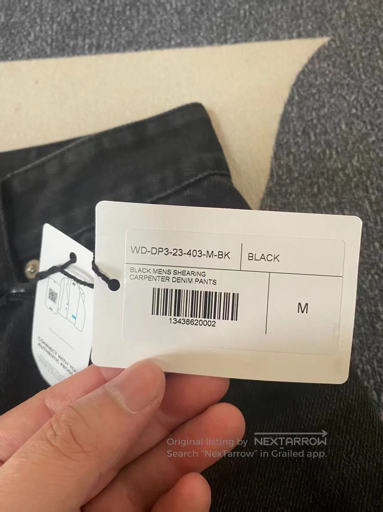 WE11DONE we11done Loose Mid-Rise Straight Pants. Size US 30 / EU 46 - 5 Thumbnail