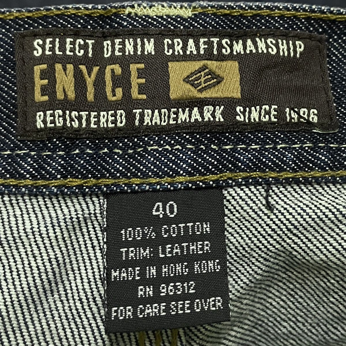 Enyce × Vintage Very Rare Vintage Brand Enyce Rapper Baggy Jeans 2000s Size US 40 / EU 56 - 11 Thumbnail