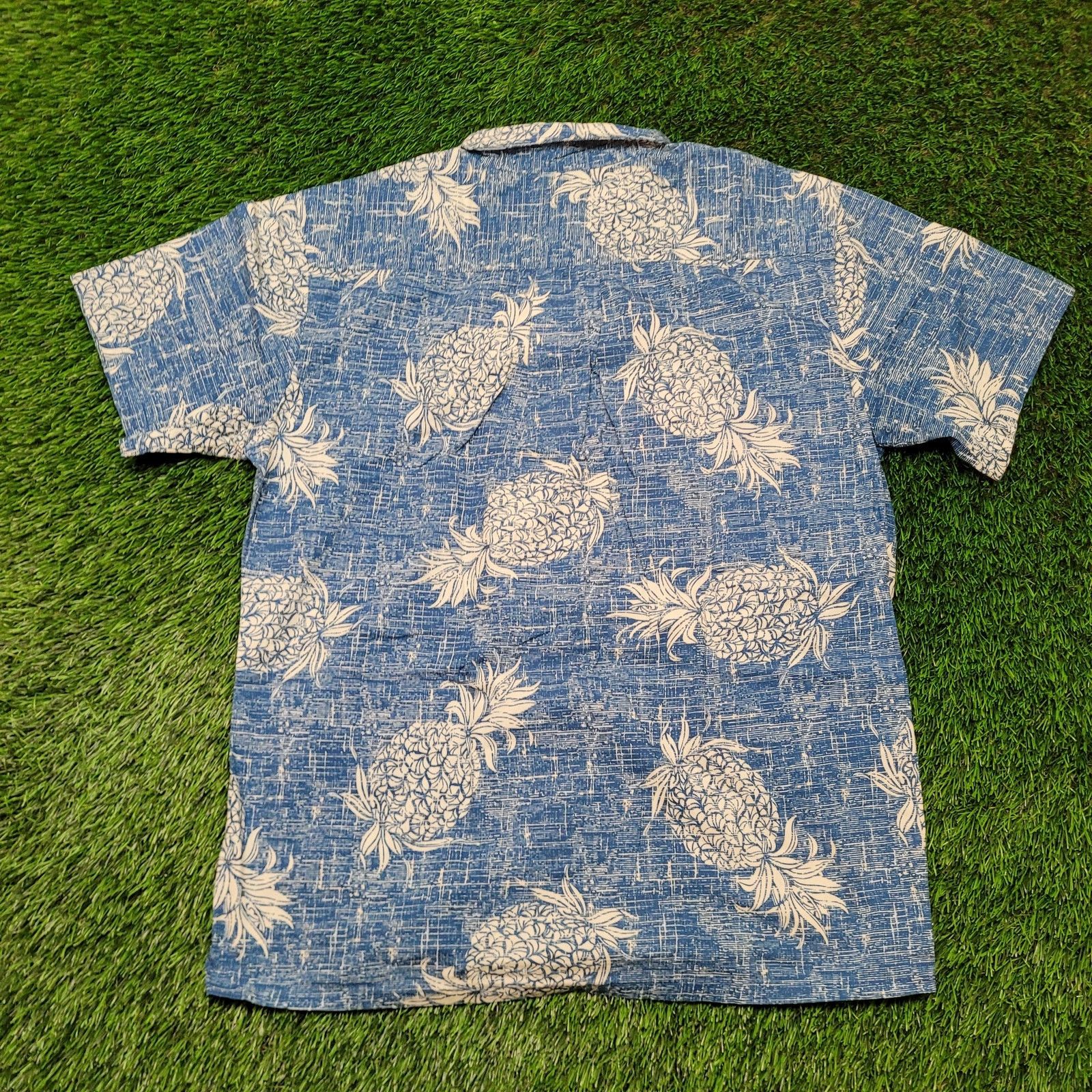 Other Palmwave Hawaiian Shirt Mens XL 24.5" Chest Pineapple Size US XL / EU 56 / 4 - 4 Thumbnail