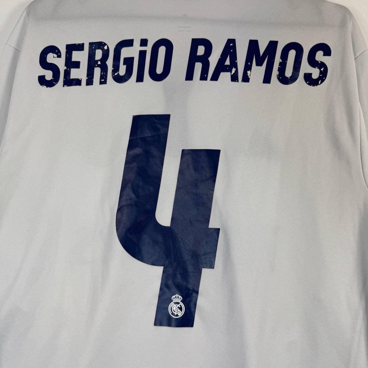 Adidas Adidas Real Madrid Sergio Ramos #4 2016 Shirt Long Sleeve L Size US L / EU 52-54 / 3 - 13 Thumbnail