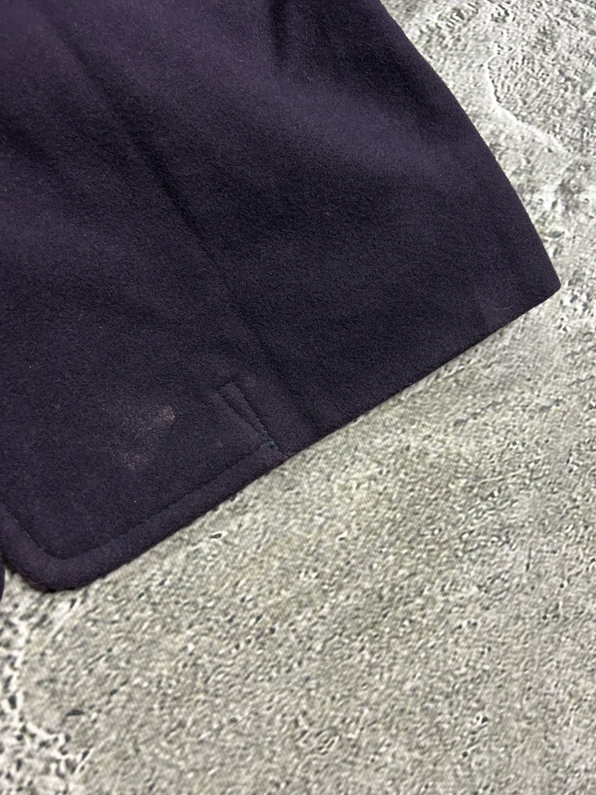 Diesel × Vintage Diesel coat purple Y2K wool cashmere blend vintage Size US S / EU 44-46 / 1 - 5 Thumbnail