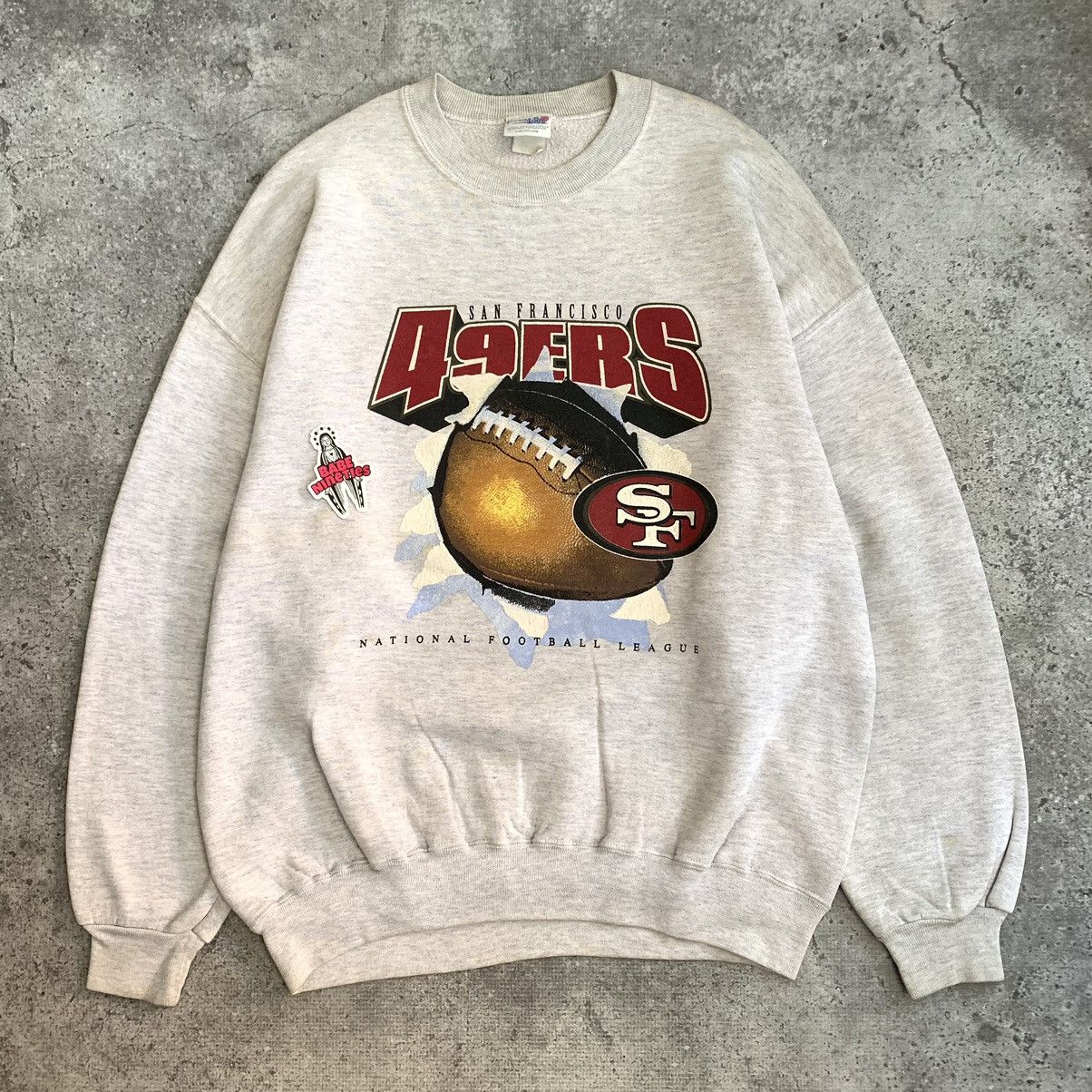 Chalk Line × NFL × Vintage SWEATERSHIRT CHALK LINE X 49ERS Size US XL / EU 56 / 4 - 1 Thumbnail