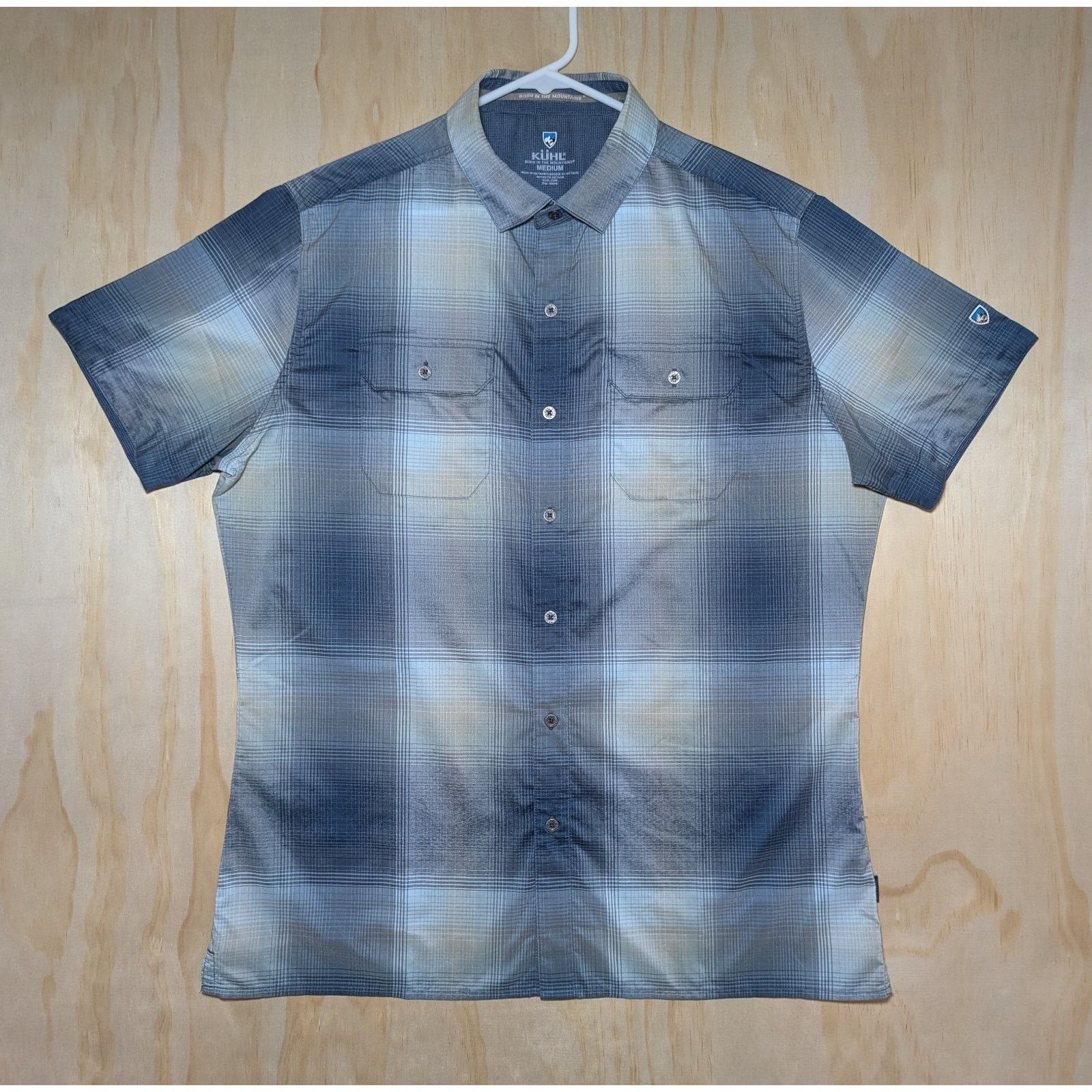 Kuhl Kuhl Men's Medium Plaid Short Sleeve Button Up Shirt Hiking Size US M / EU 48-50 / 2 - 1 Thumbnail