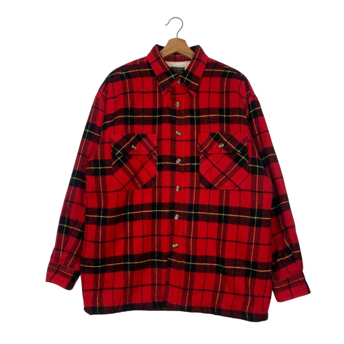 Surplus flannel sherpa