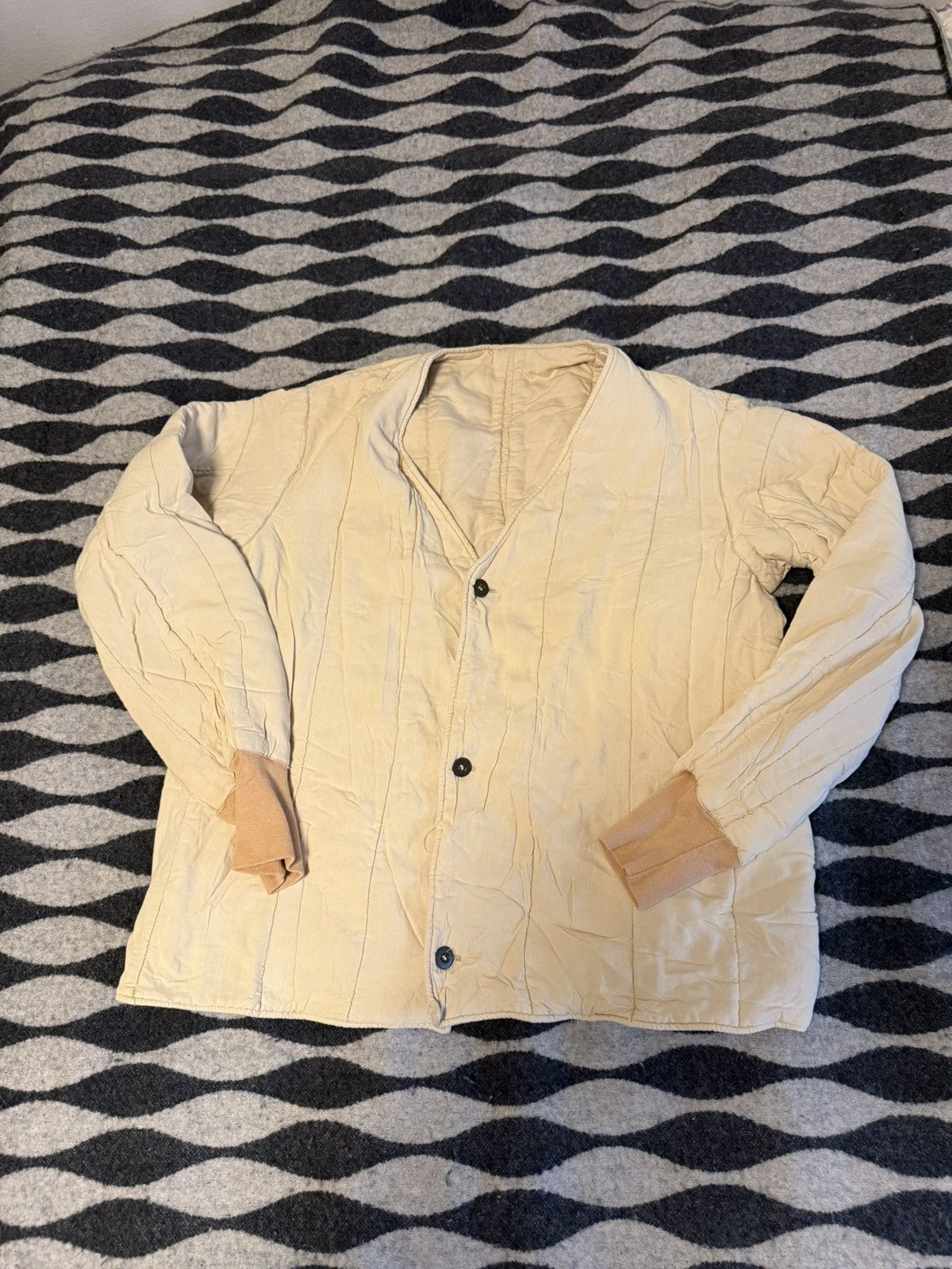 Vintage Cream czech vintage m60 tank liner Size US M / EU 48-50 / 2 - 1 Thumbnail